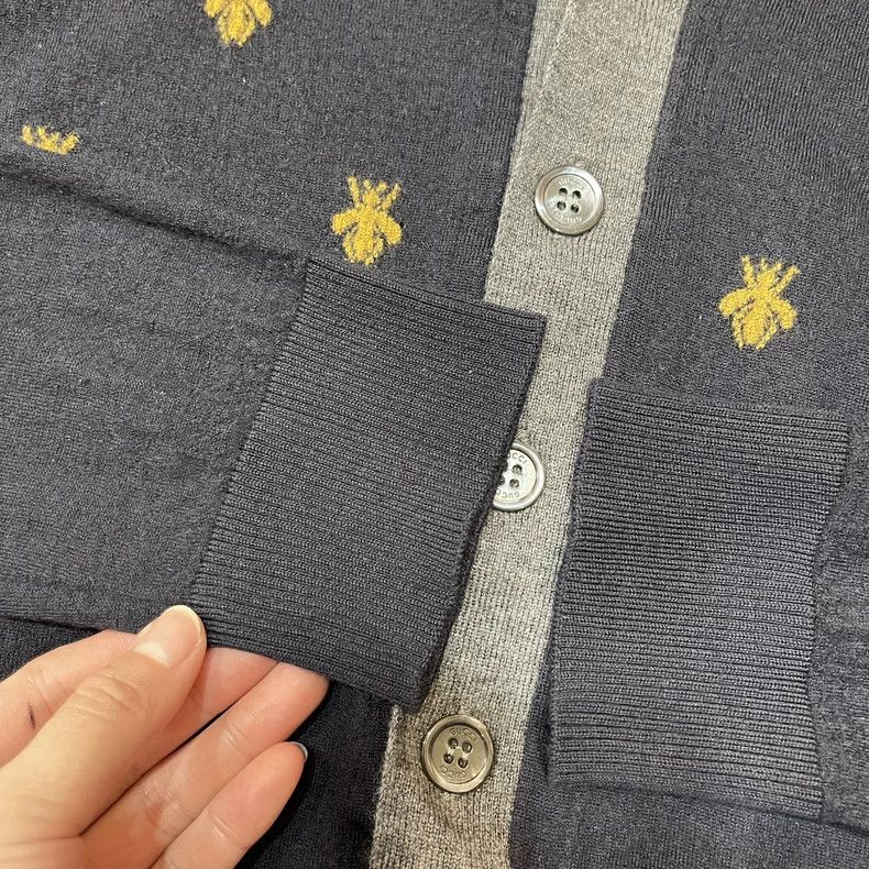 Gucci Gucci Knitted cardigan little bee sweater 2501-Nextarrow Size US M / EU 48-50 / 2 - 6 Thumbnail