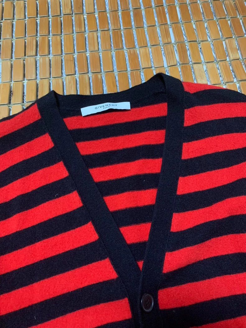 Givenchy Givenchy Striped Knit Cardigan Size US S / EU 44-46 / 1 - 2 Thumbnail