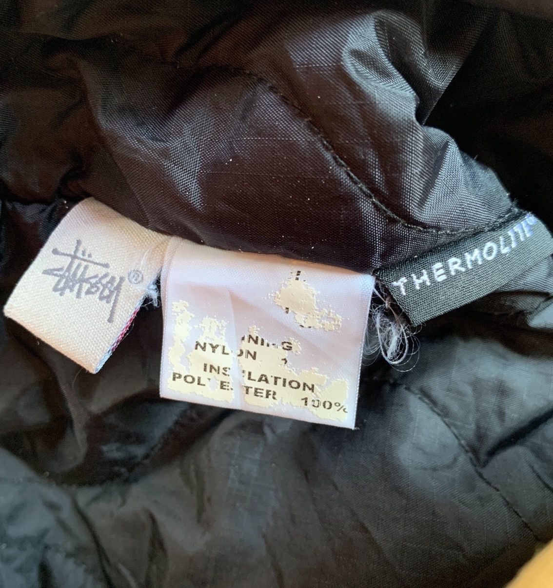 Stussy Canvas Thermolite Stussy Authentic Gear Hoodie Zipper Jacket Size US L / EU 52-54 / 3 - 14 Thumbnail
