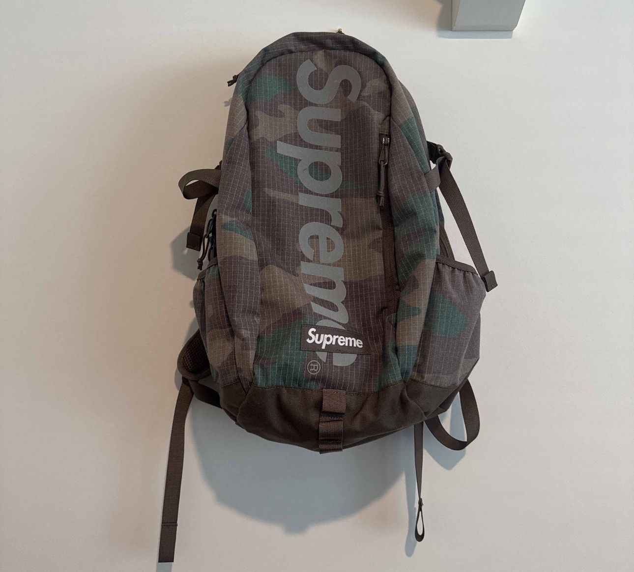Supreme Supreme Backpack Woodland Camo SS24 | Grailed
