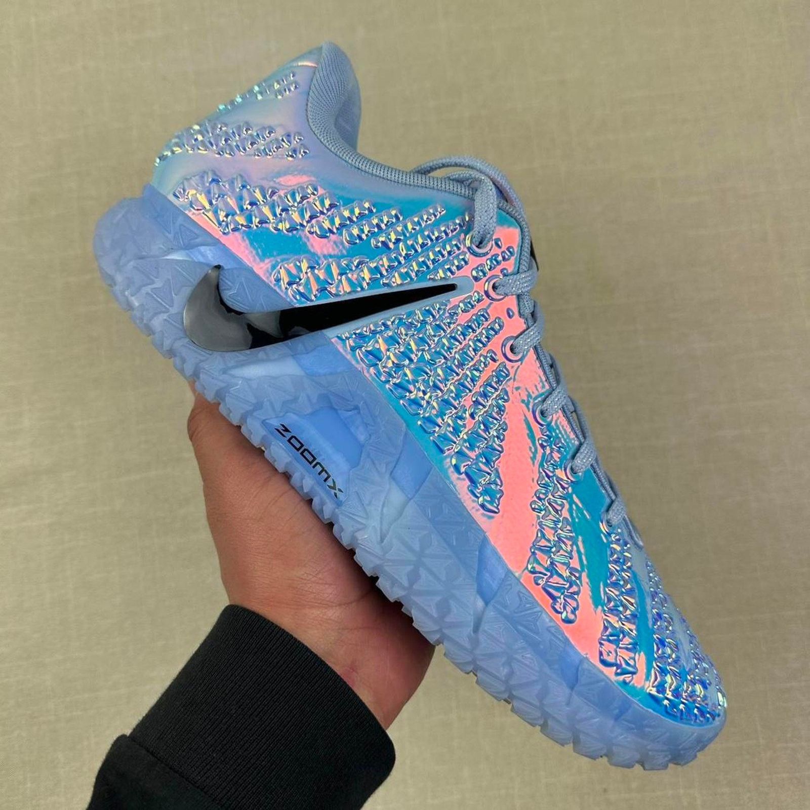 Nike 💎 Nike x Ja 3 LX ASW Warning Label "Cobalt Bliss" 9W Size US 9 / IT 39 - 1 Thumbnail