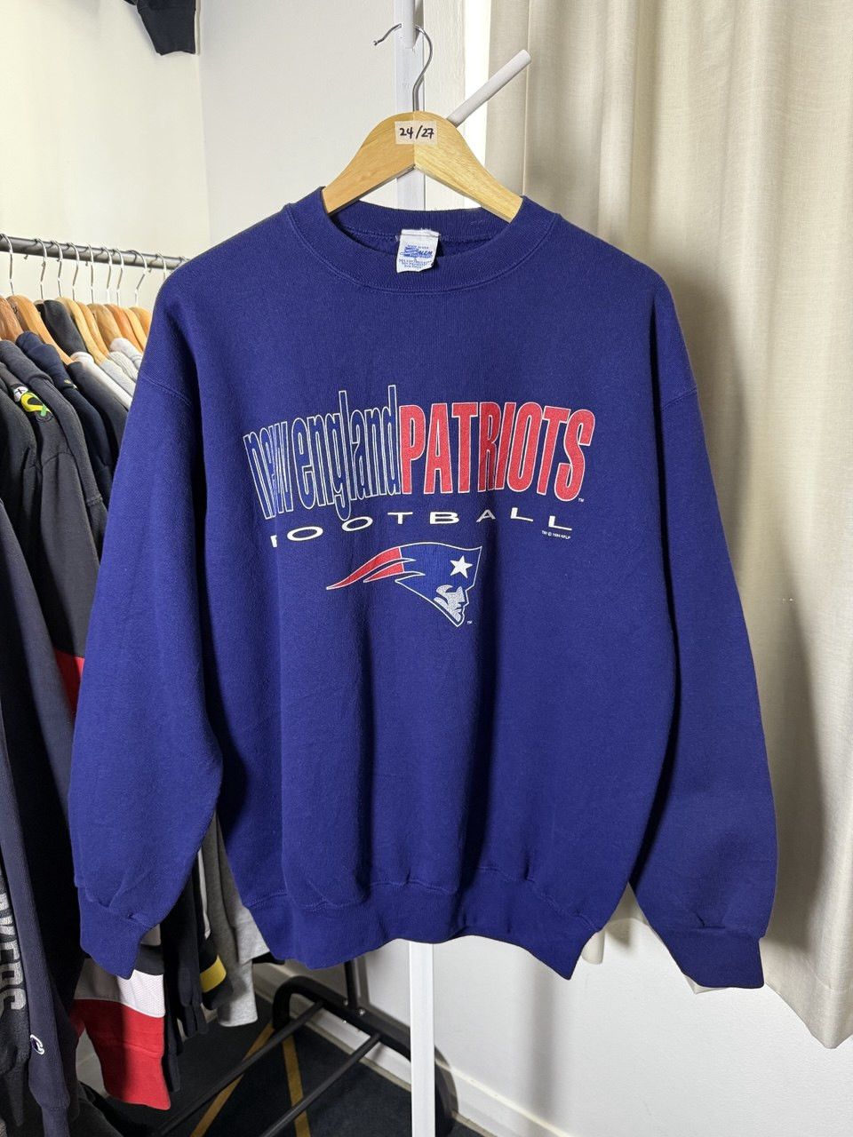 NFL × Vintage Vintage 1994 X NFL X New England Patriots Size US XL / EU 56 / 4 - 1 Thumbnail
