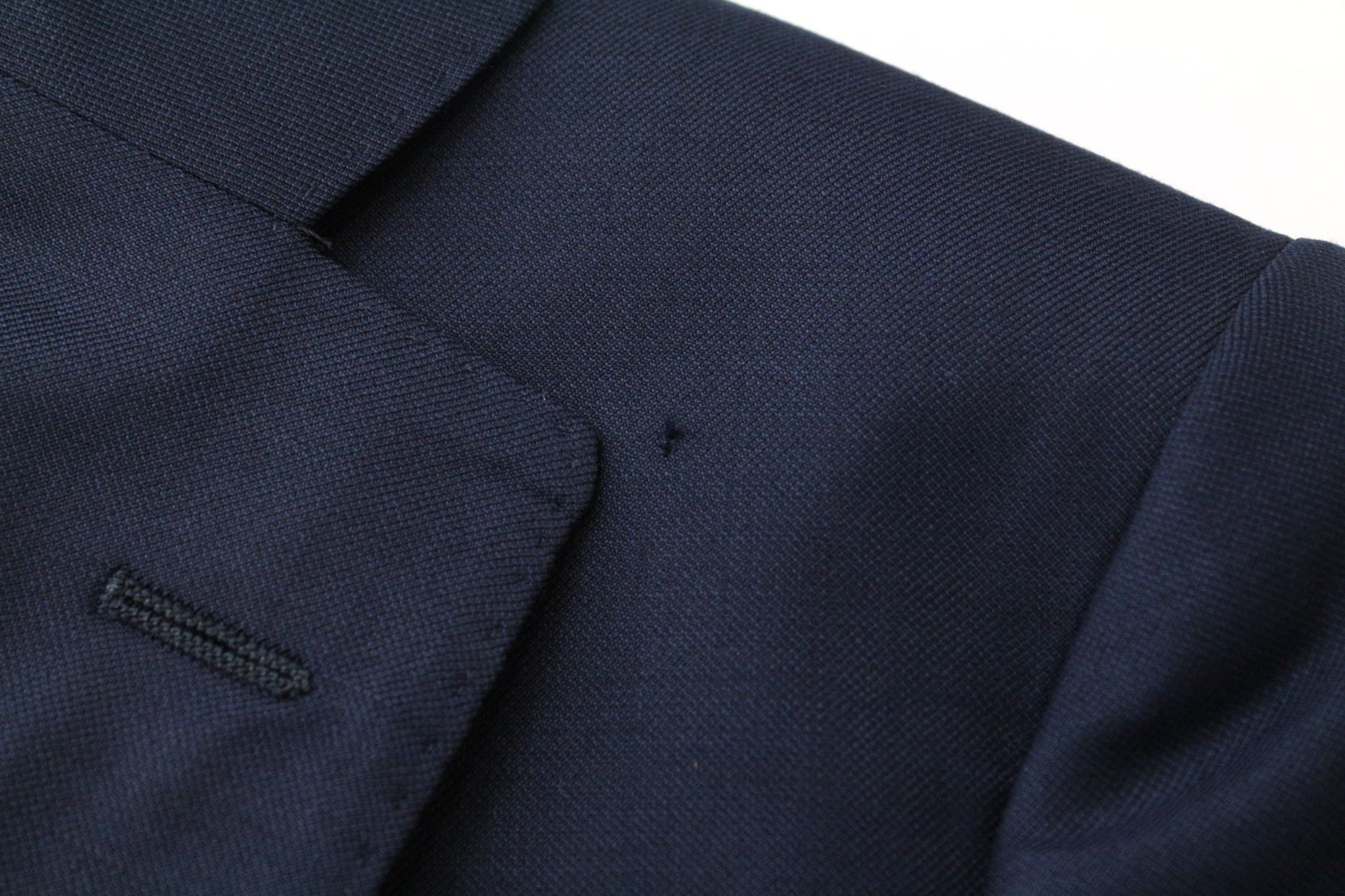 Suitsupply LAZIO UK32R Blue Wool Super 110's Slim Suit 75703 Size 34S - 15 Thumbnail