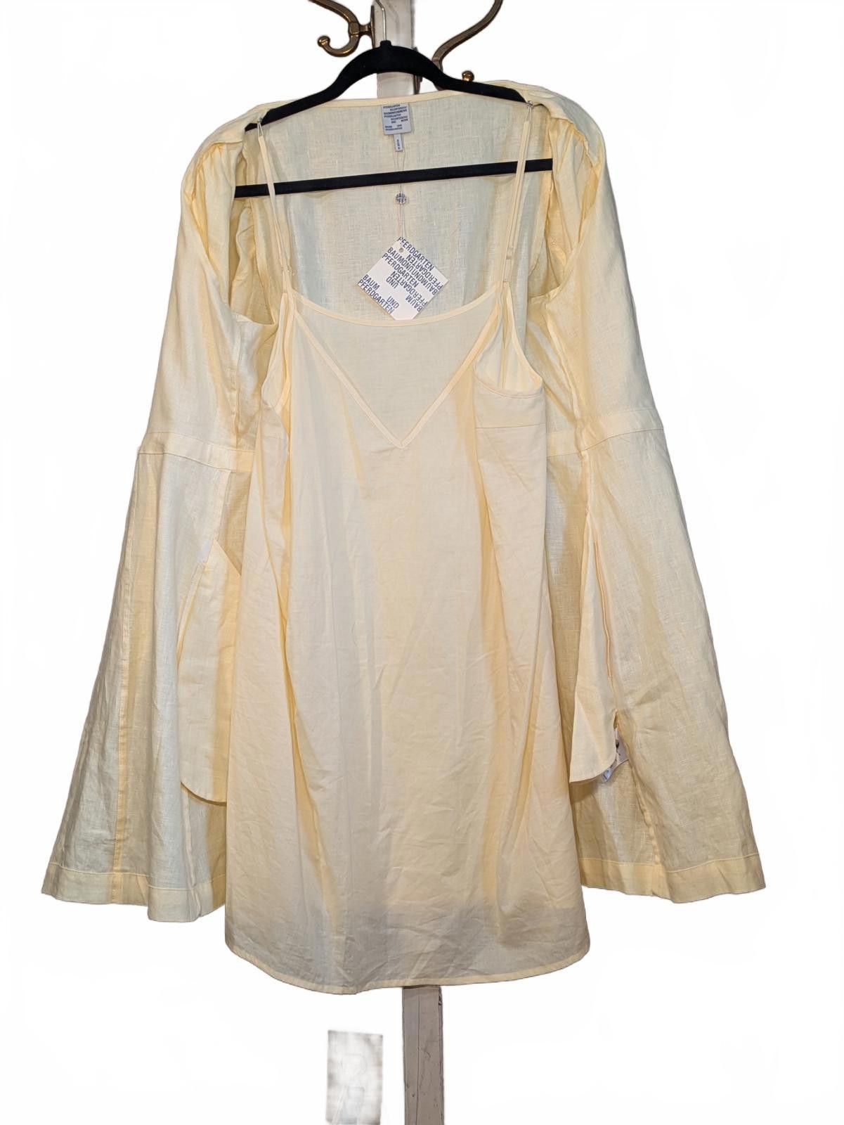 Baum und Pferdgarten Baum Und Pferdgarten Abrial Linen Mini Wrap Dress Size M / US 6-8 / IT 42-44 - 8 Thumbnail
