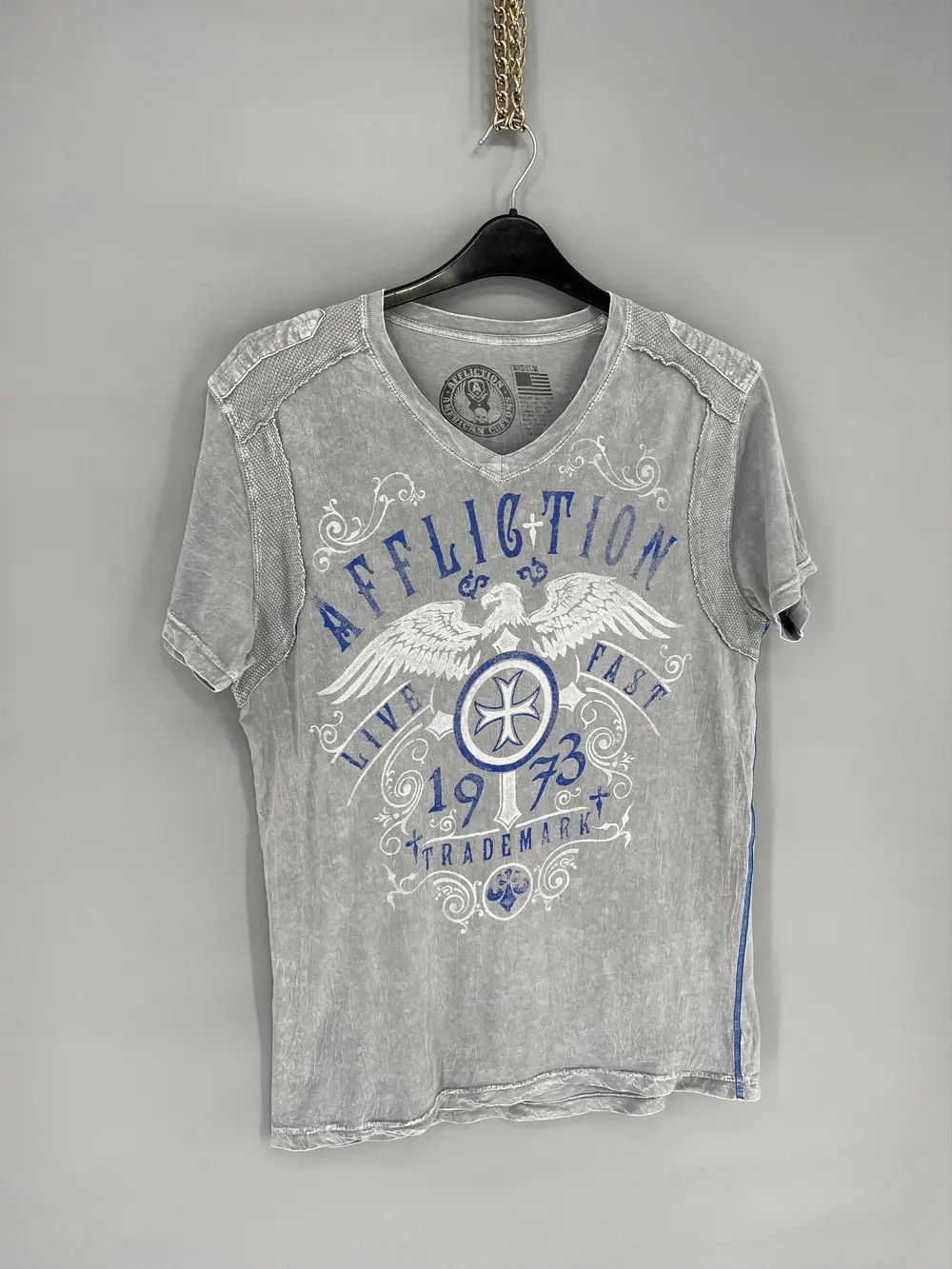 Band Tees Y2K Affliction Style Tee Size M Size US M / EU 48-50 / 2 - 2 Thumbnail