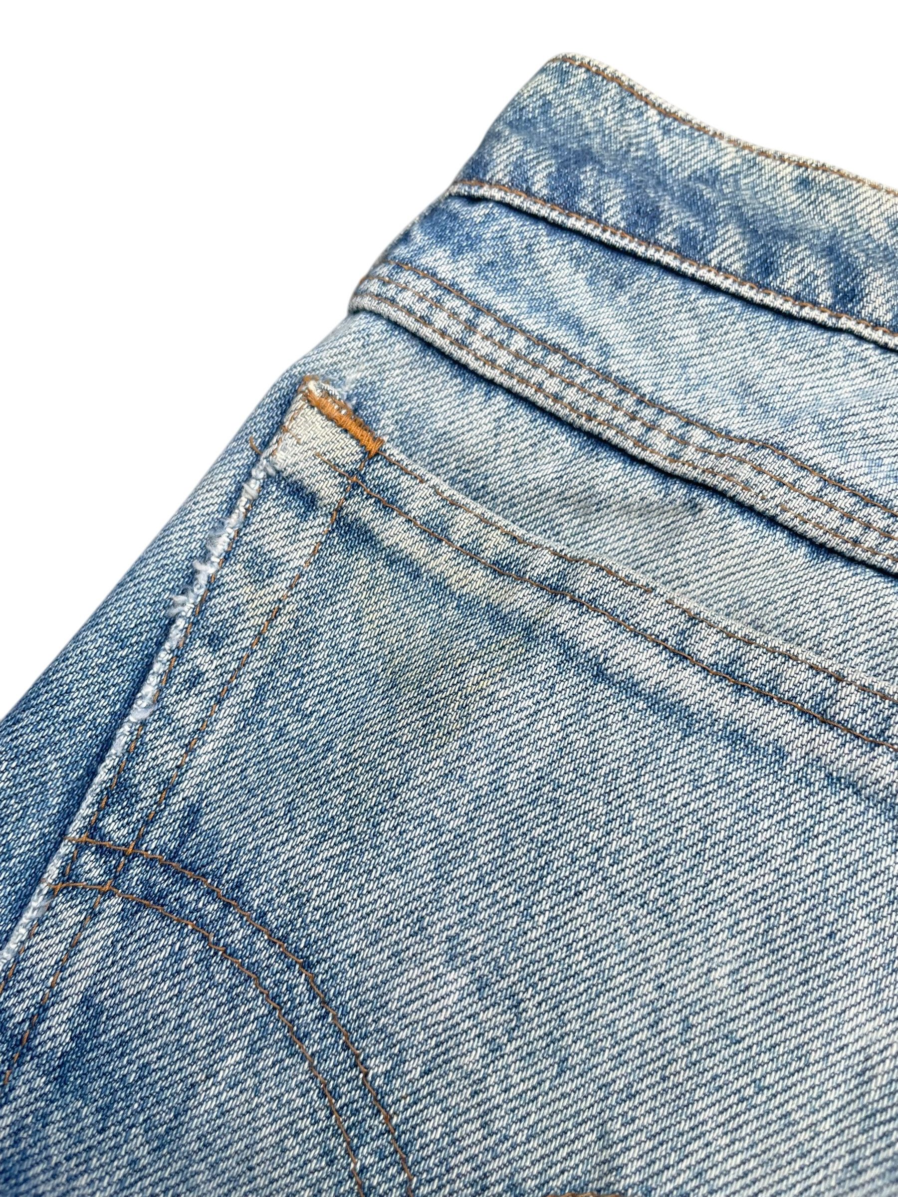 Levi's Vintage 1992 Levis 636 E Faded Distresed Size US 29 - 18 Thumbnail