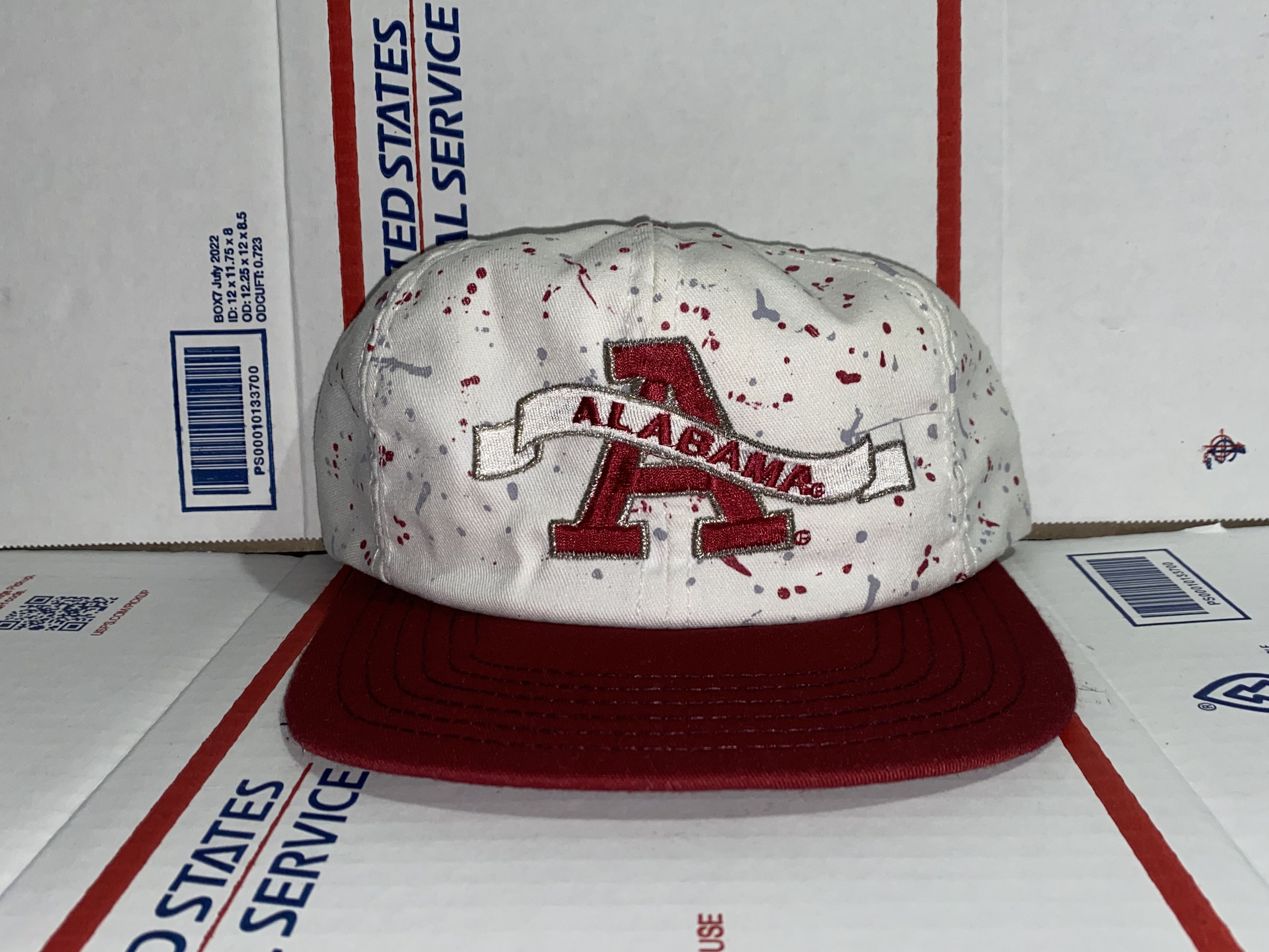 vintage ALABAMA Crimson Tide roll Snapback Hat Cap