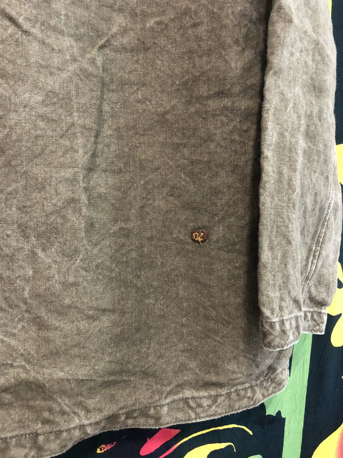 45rpm × Kapital 45rpm Japan rust linen shirt jacket Size US L / EU 52-54 / 3 - 19 Thumbnail