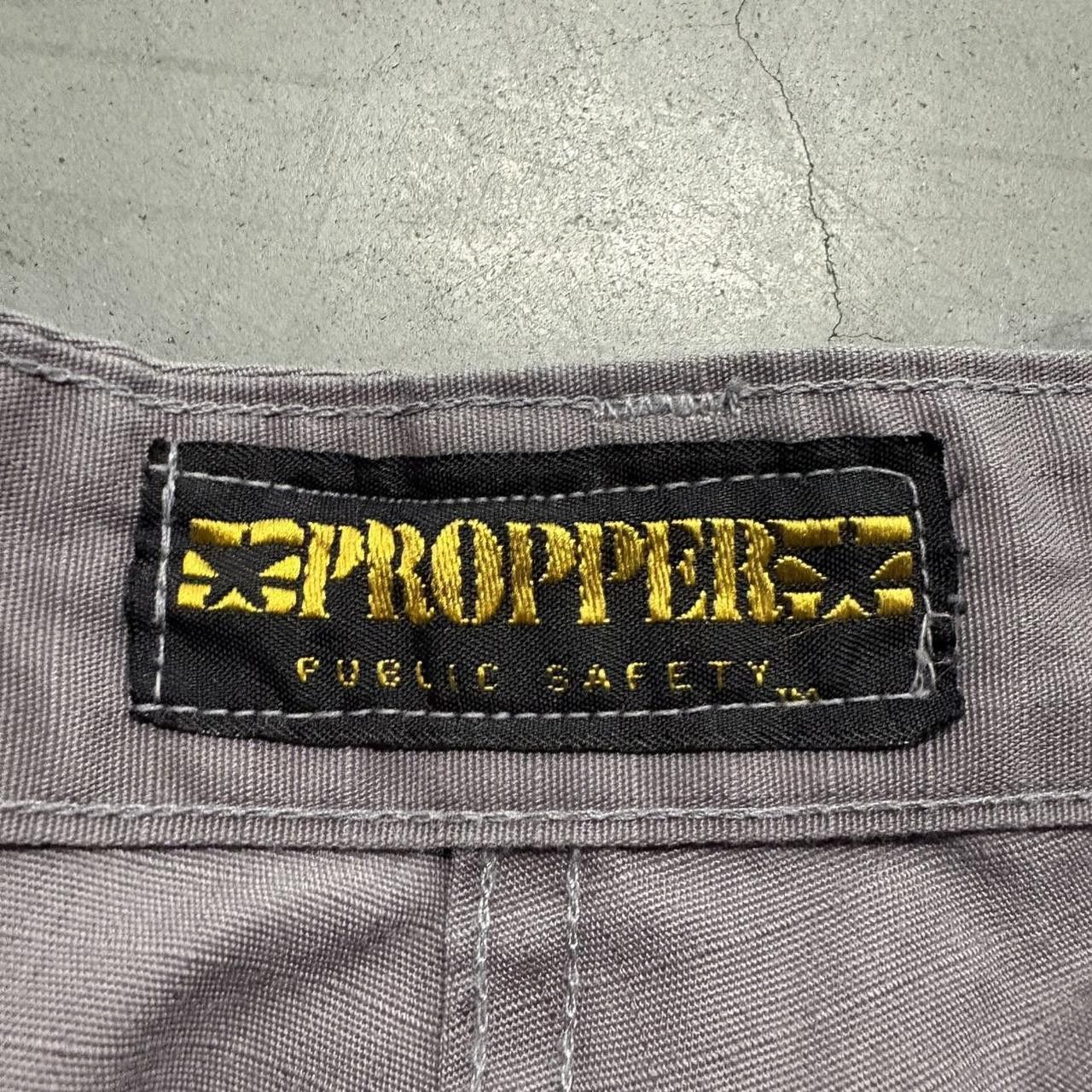 Propper Crazy Vintage Y2K/2000s Super Baggy Propper Streetwear Style Grey Adjustable Waist Cargo Pants! Size US 36 / EU 52 - 8 Thumbnail