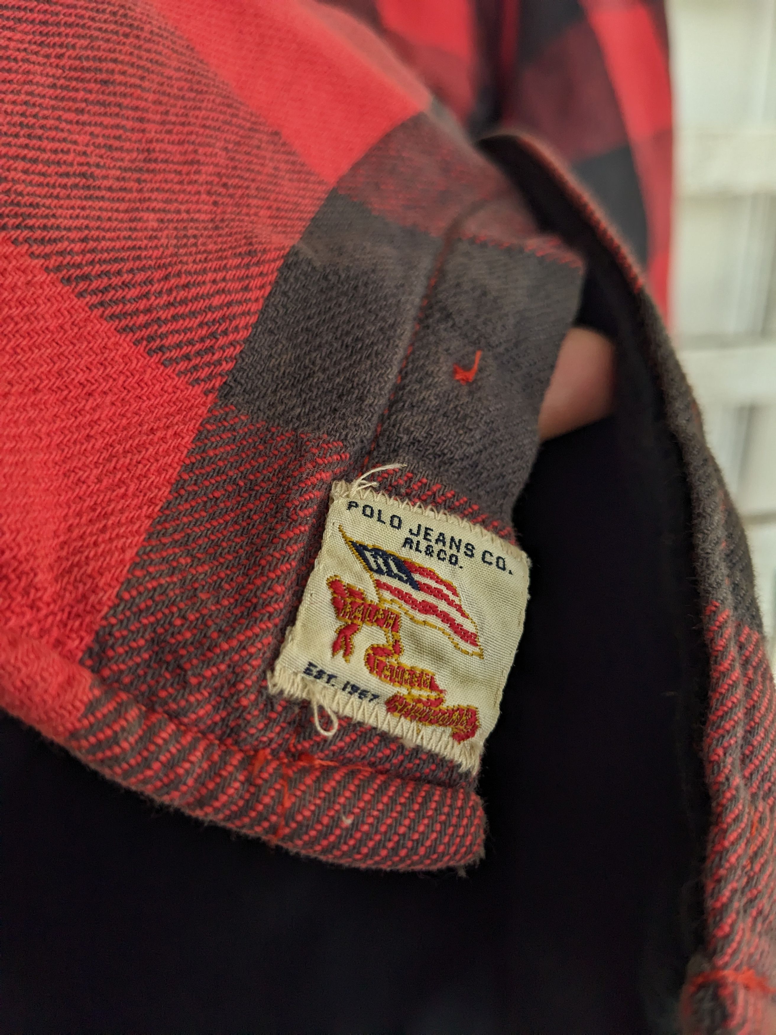 RRL Ralph Lauren FADED TARTAN PLAID JACKET Size US XL / EU 56 / 4 - 6 Thumbnail