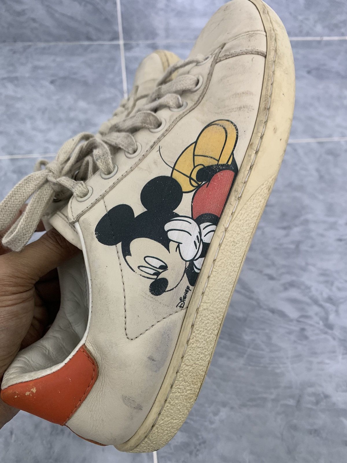 Disney × Gucci × Mickey Mouse Gucci x Disney Mickey Mouse Shoes/Sneakers Size US 7 / IT 37 - 14 Thumbnail