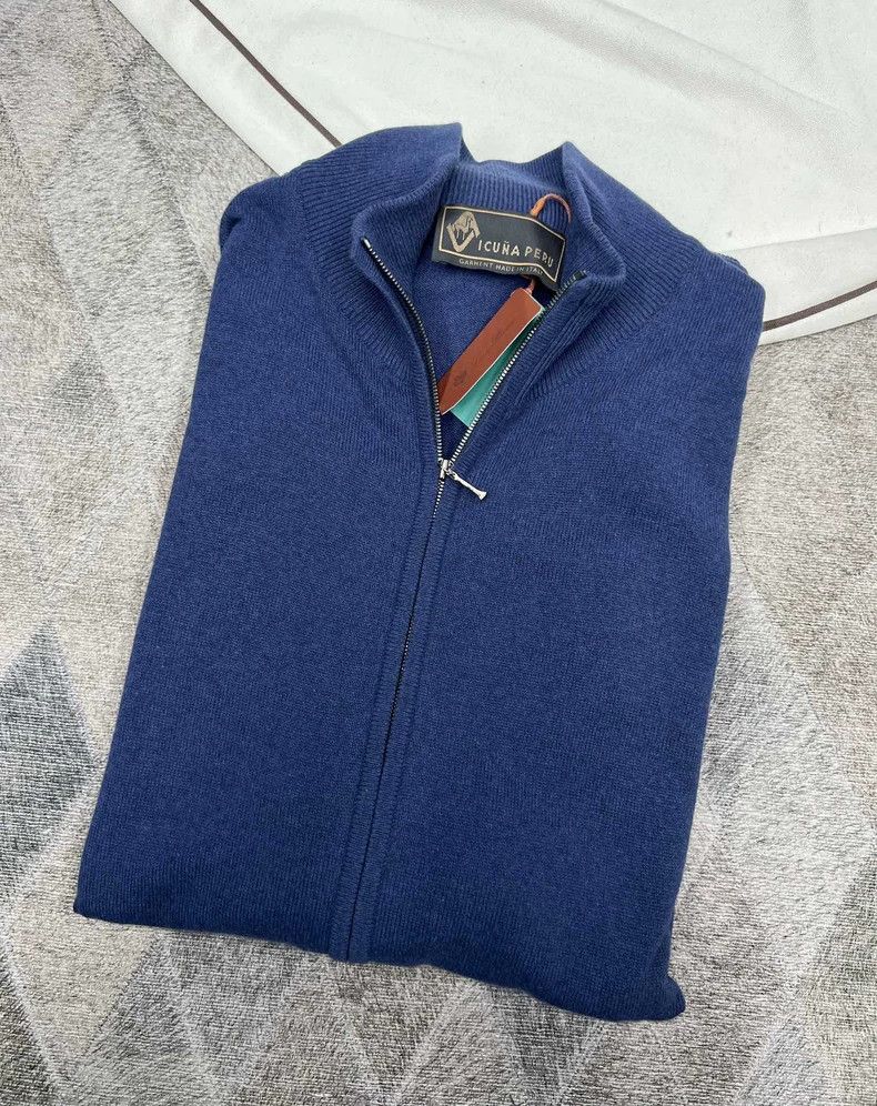 Loro Piana LORO PIANA Knit jacket coat Size US M / EU 48-50 / 2 - 1 Thumbnail
