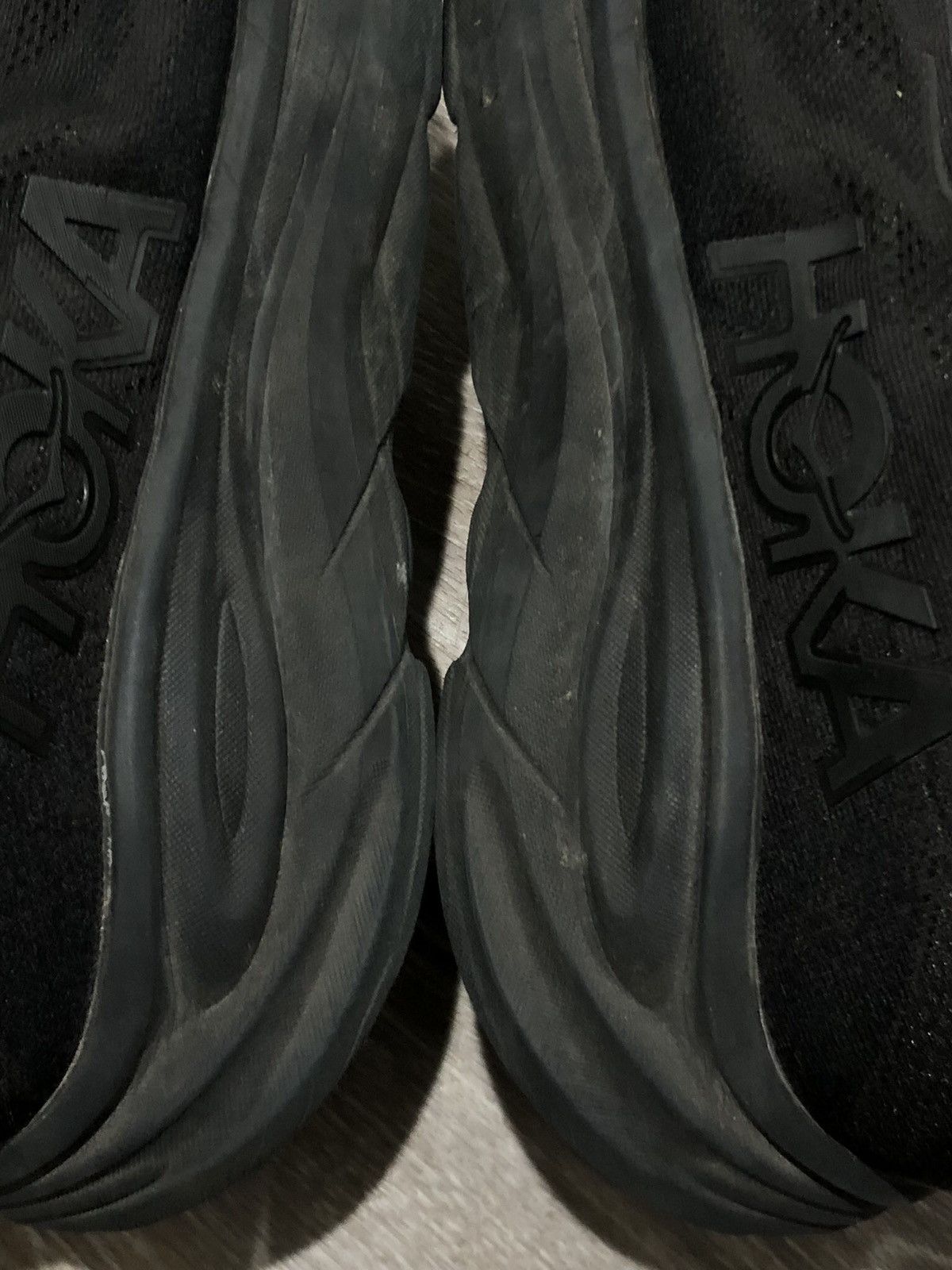 Hoka HOKA ONE ONE Clifton 10 Shoes Mens Size 13 X-Wide Black Size US 13 / EU 46 - 12 Thumbnail
