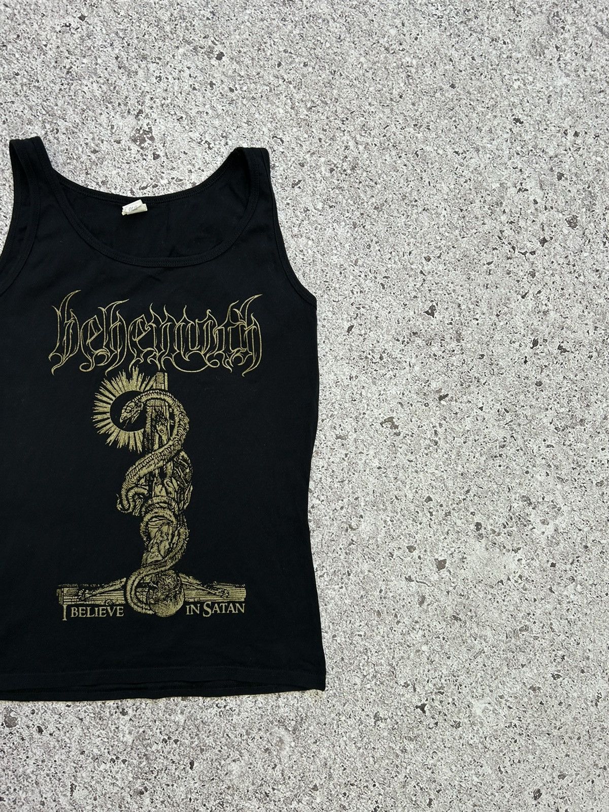 Band Tees × Vintage Vintage 2000s Behemoth I Believe In Satan T-Shirt Size M / US 6-8 / IT 42-44 - 4 Thumbnail