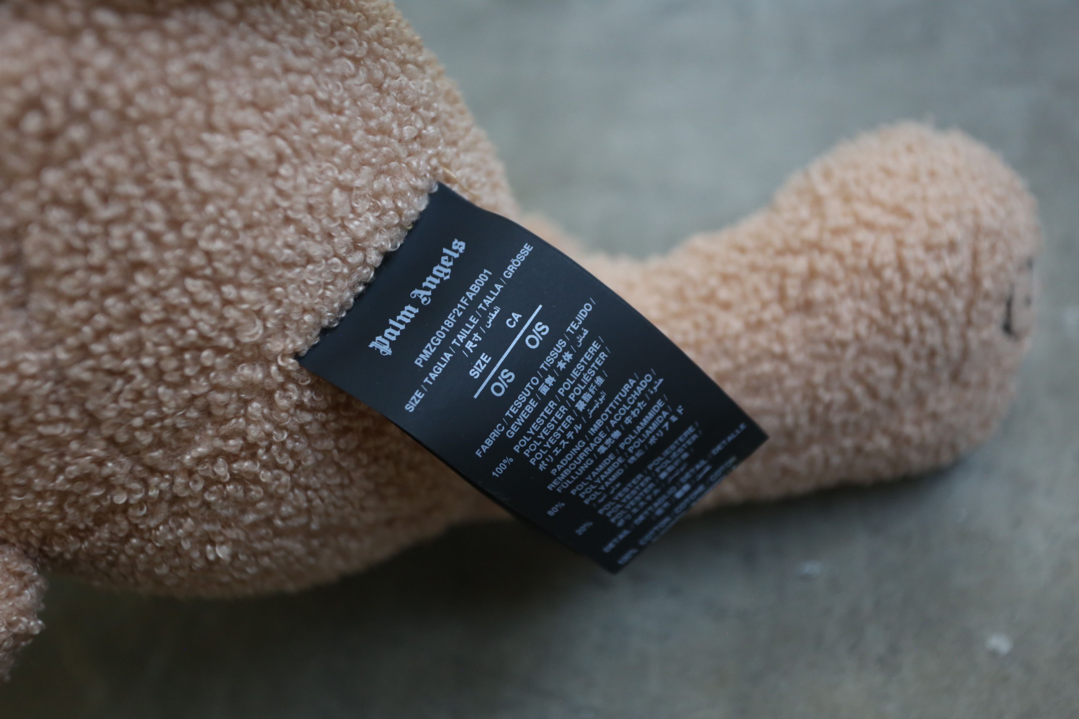 Palm Angels Palm Angels - F/W 21 - Sprayed Logo Teddy Bear Size ONE SIZE - 4 Thumbnail