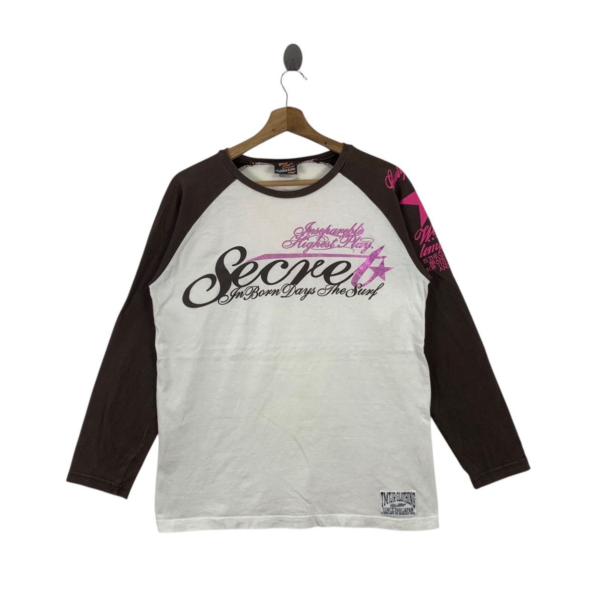 Japanese Brand × Vintage TMTJR Surfing Surfwear Long Sleeve Tee Shirt Size US L / EU 52-54 / 3 - 1 Thumbnail