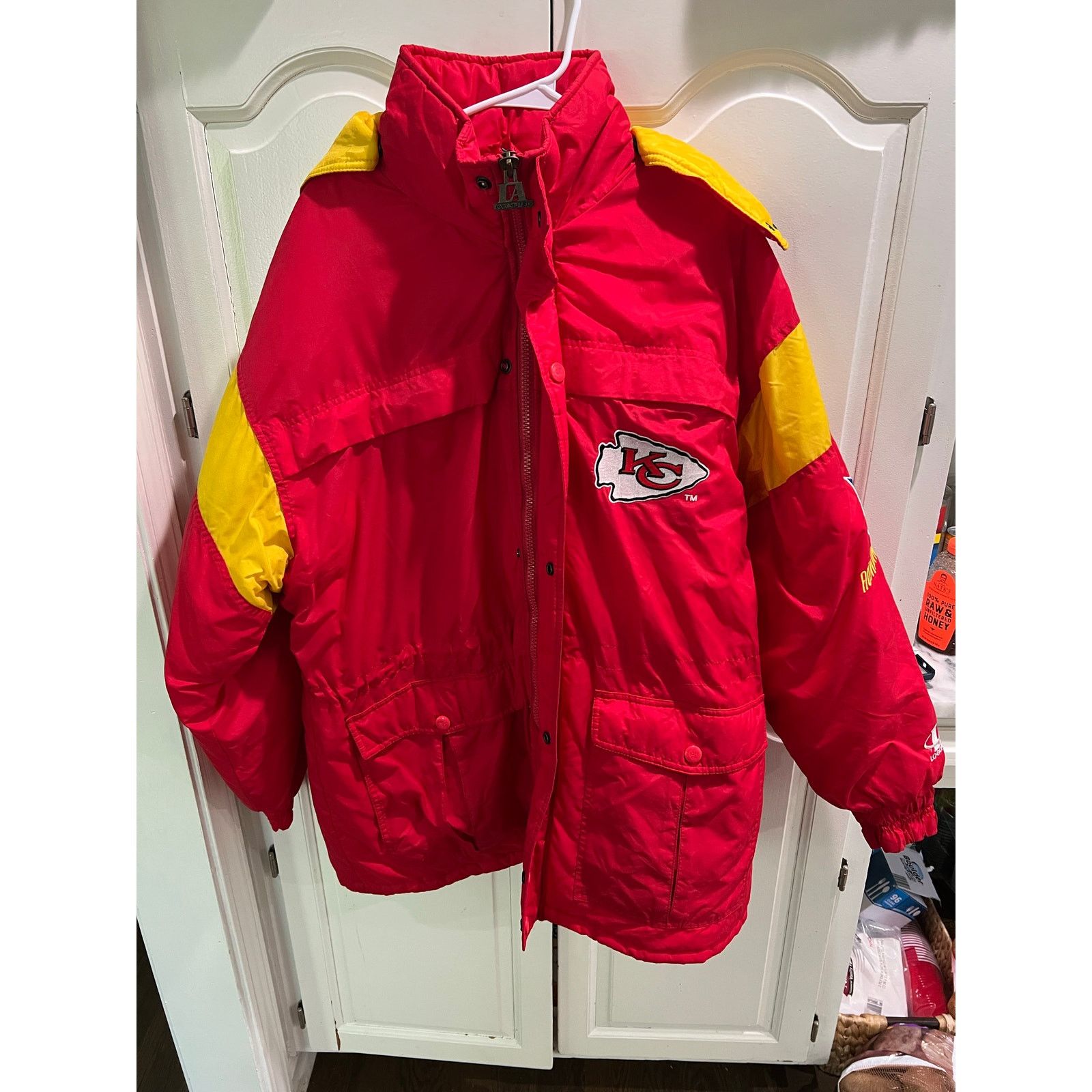 Logo Athletic Vintage Kansas City Chiefs Jacket Logo Athletic Pro Line Size US L / EU 52-54 / 3 - 1 Thumbnail
