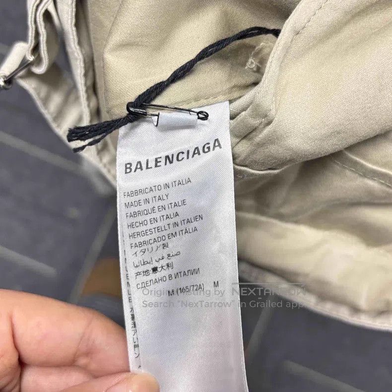Balenciaga Balenciaga size M Beige long pants Size US 27 - 6 Thumbnail