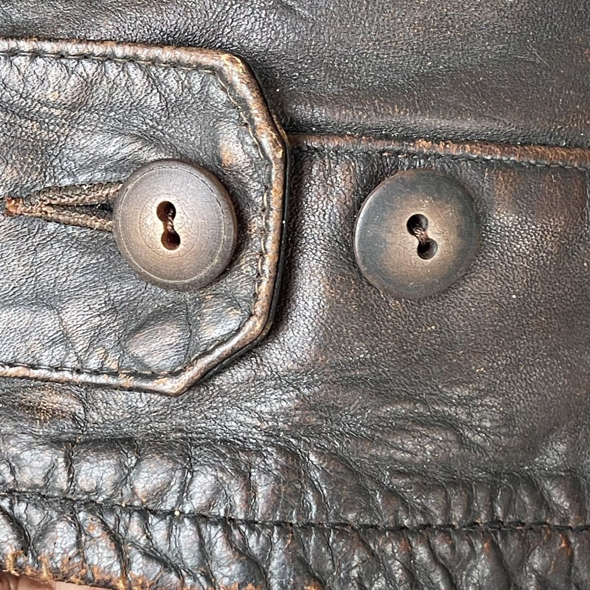 Sears True Vintage 30s Sears Hercules Horsehide Half-Belt Jacket Size US L / EU 52-54 / 3 - 18 Thumbnail