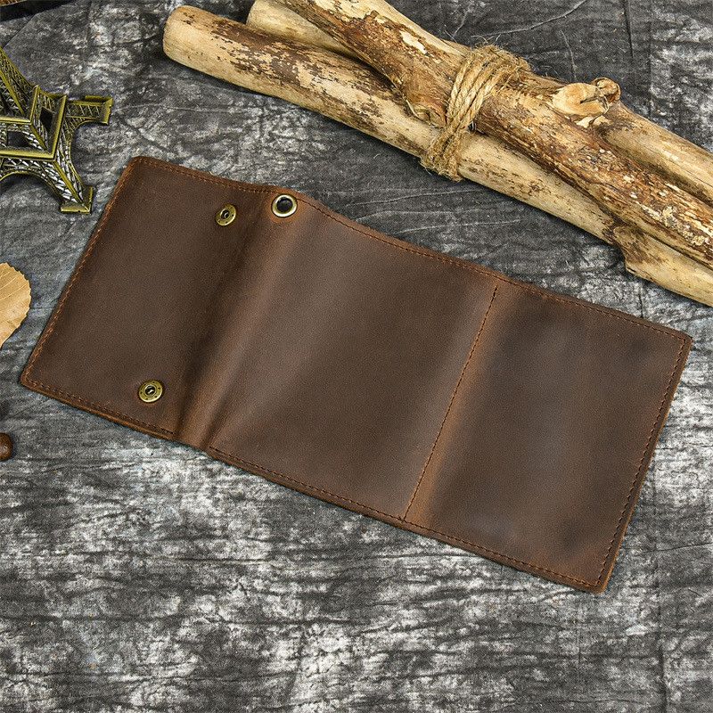 Japanese Brand × Vintage Men PU Leather Wallet With Chain Size ONE SIZE - 3 Thumbnail