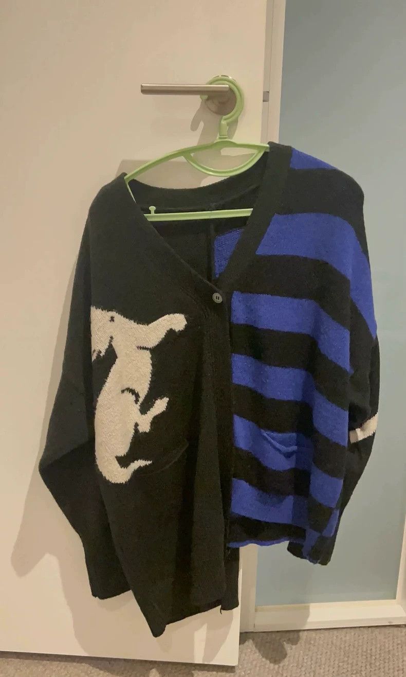 Loewe LOEWE Small logo patchwork cardigan Size S / US 4 / IT 40 - 6 Thumbnail