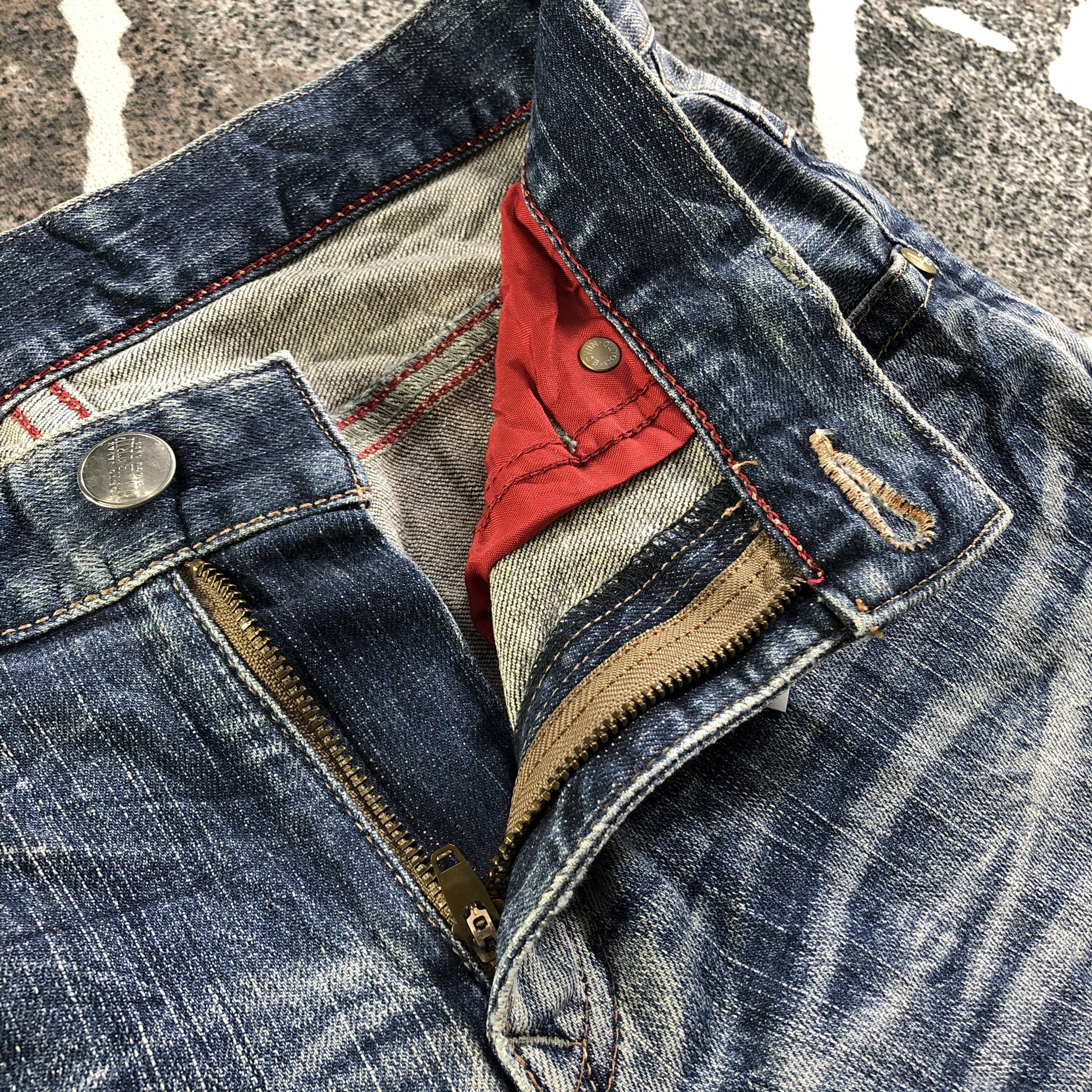 Edwin Edwin Blue Trip Jeans Ripped Denim KJ3048 Size US 30 / EU 46 - 7 Thumbnail