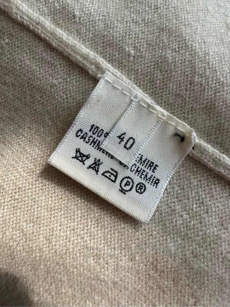 Hermes Hermes Pure Cashmere Vest Vest Women's Beige Gray Size S / US 4 / IT 40 - 9 Thumbnail