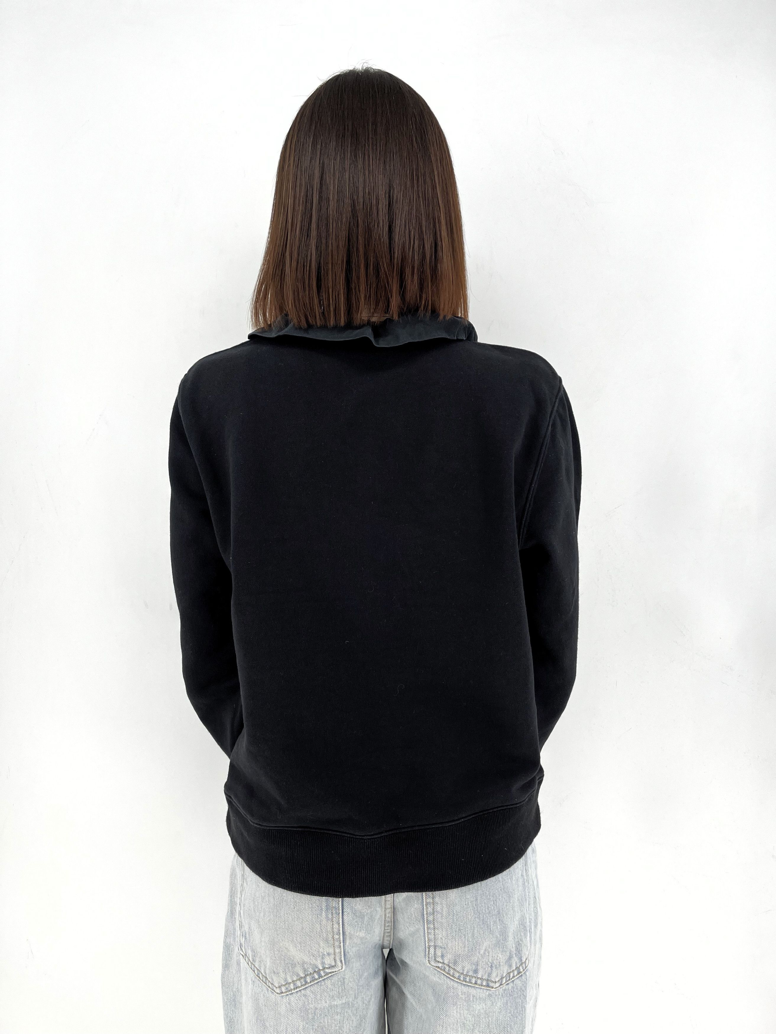 H&M KENZO X H&M Jungle Paris Black Ruffle Neck Sweater Sz M Size M / US 6-8 / IT 42-44 - 7 Thumbnail