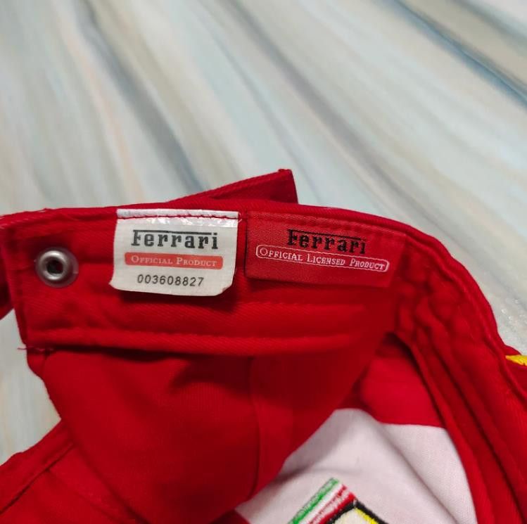 Ferrari × Vintage Scuderia Ferrari Shell Helix vintage Cap Size ONE SIZE - 4 Thumbnail