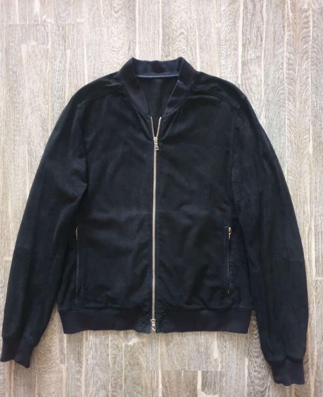 Prada Prada Leather Suede Bomber Jacket Size US L / EU 52-54 / 3 - 1 Thumbnail
