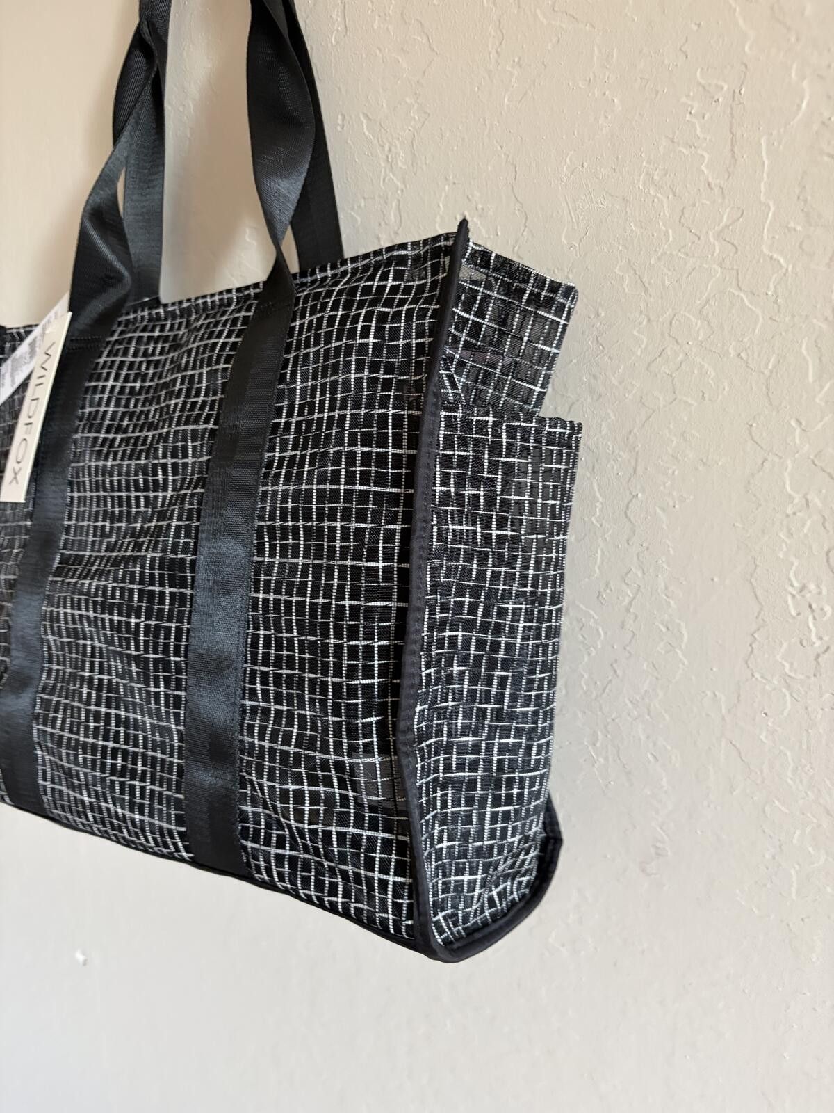 Wildfox Wild fox Woven checkered tote Size ONE SIZE - 8 Thumbnail