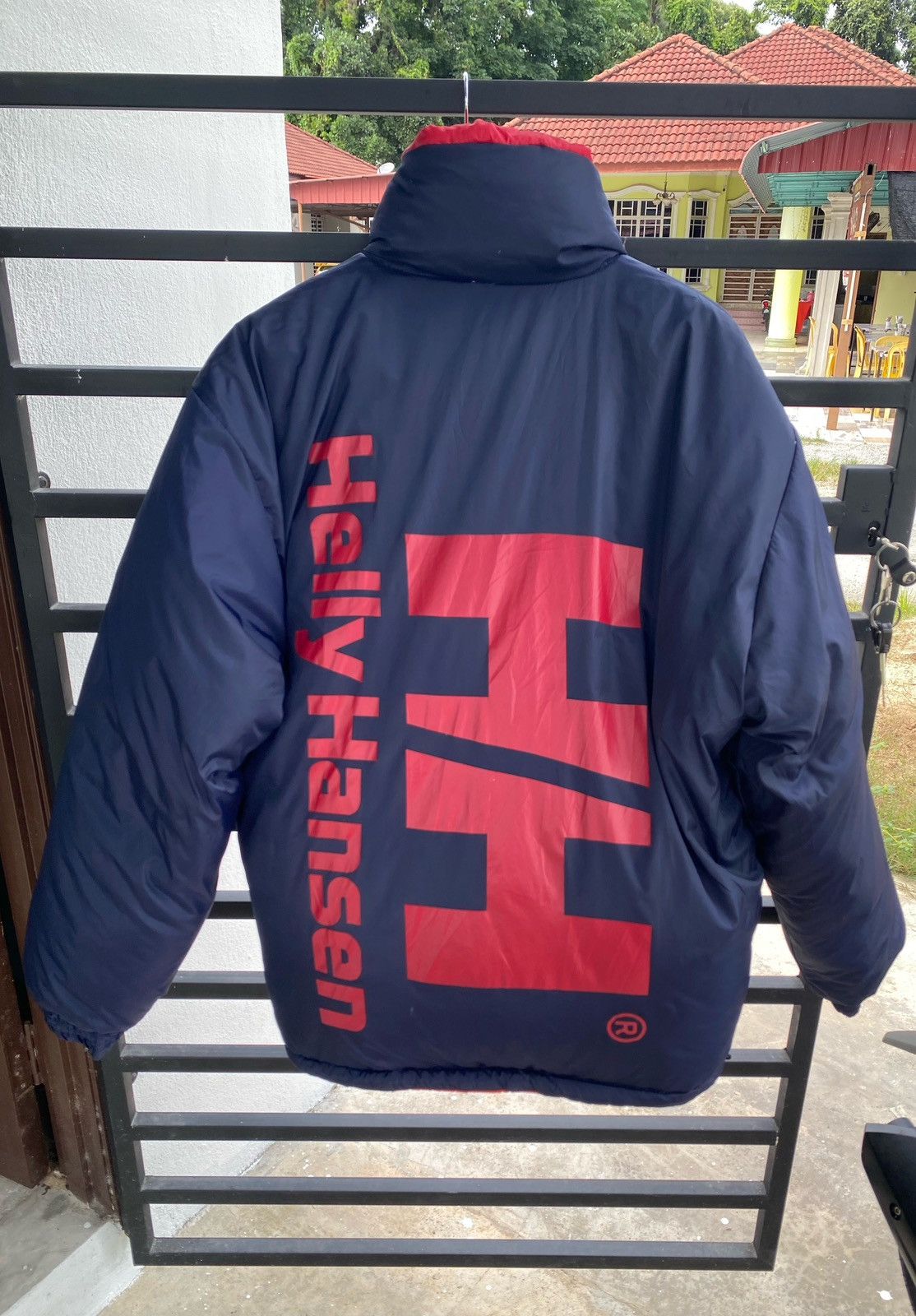 Helly Hansen × Vintage Helly Hansen Double Sided Puffer Down Reversible Jacket Size US M / EU 48-50 / 2 - 1 Thumbnail