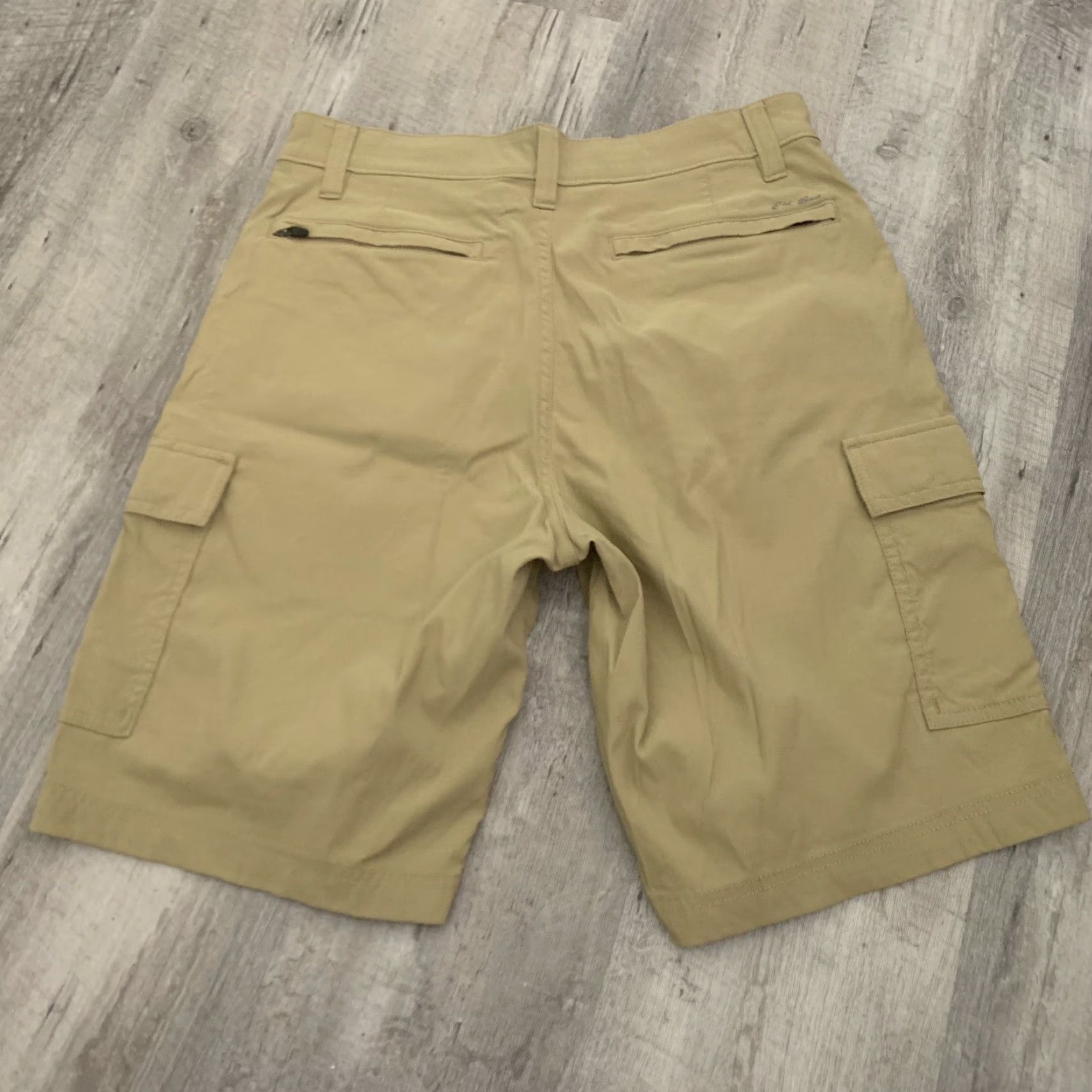 Eddie Bauer Eddie Bauer TraveX Cargo Shorts Mens 30 Khaki Outdoor Lightweight Nylon Stretch Size US 30 / EU 46 - 4 Thumbnail