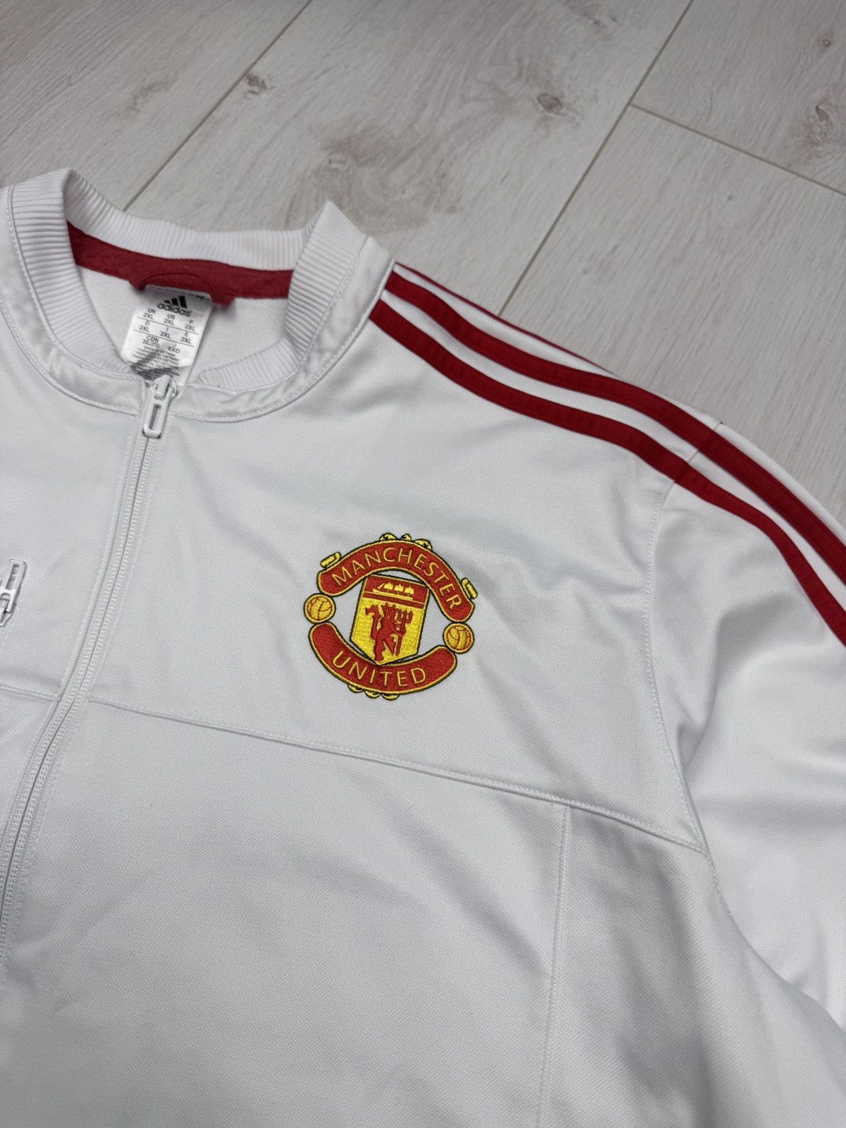 Adidas Nike Manchester United Zip Up Jacket Hoodie Size US XXL / EU 58 / 5 - 4 Thumbnail