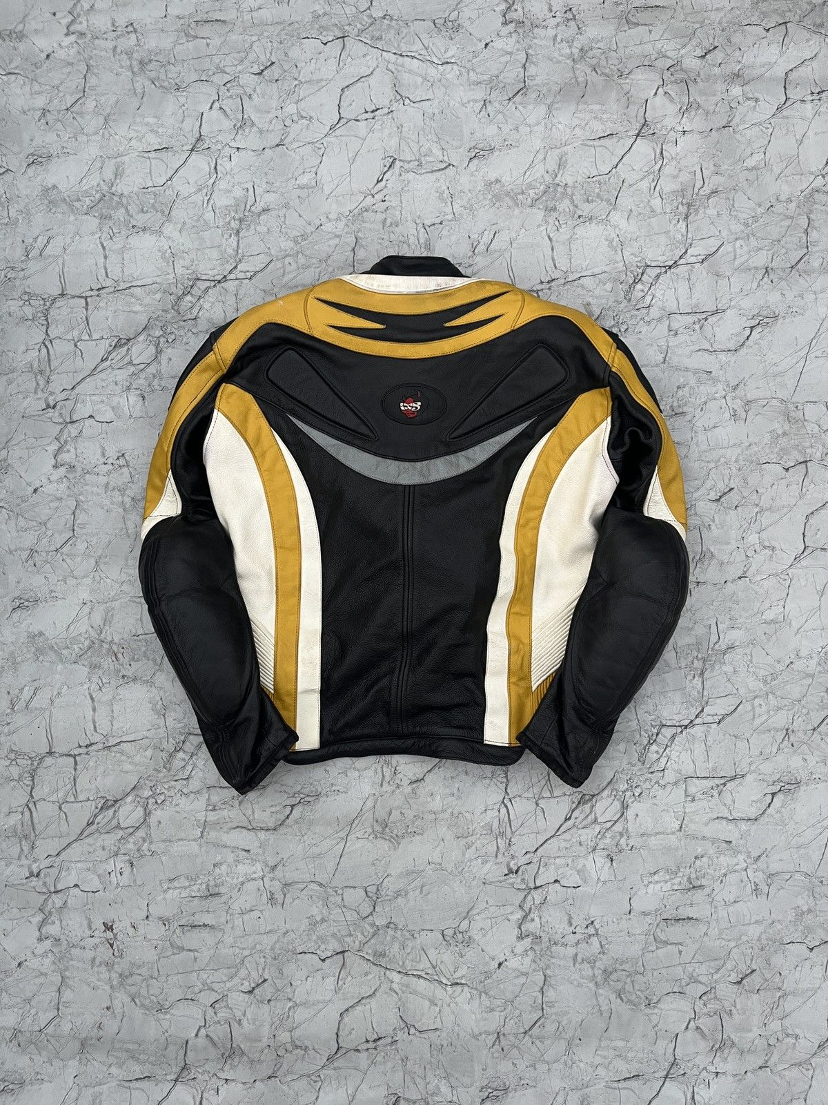 Vintage Vintage IXS RX-5T Racing Swiss Leather Moto Jacket Size US L / EU 52-54 / 3 - 5 Thumbnail