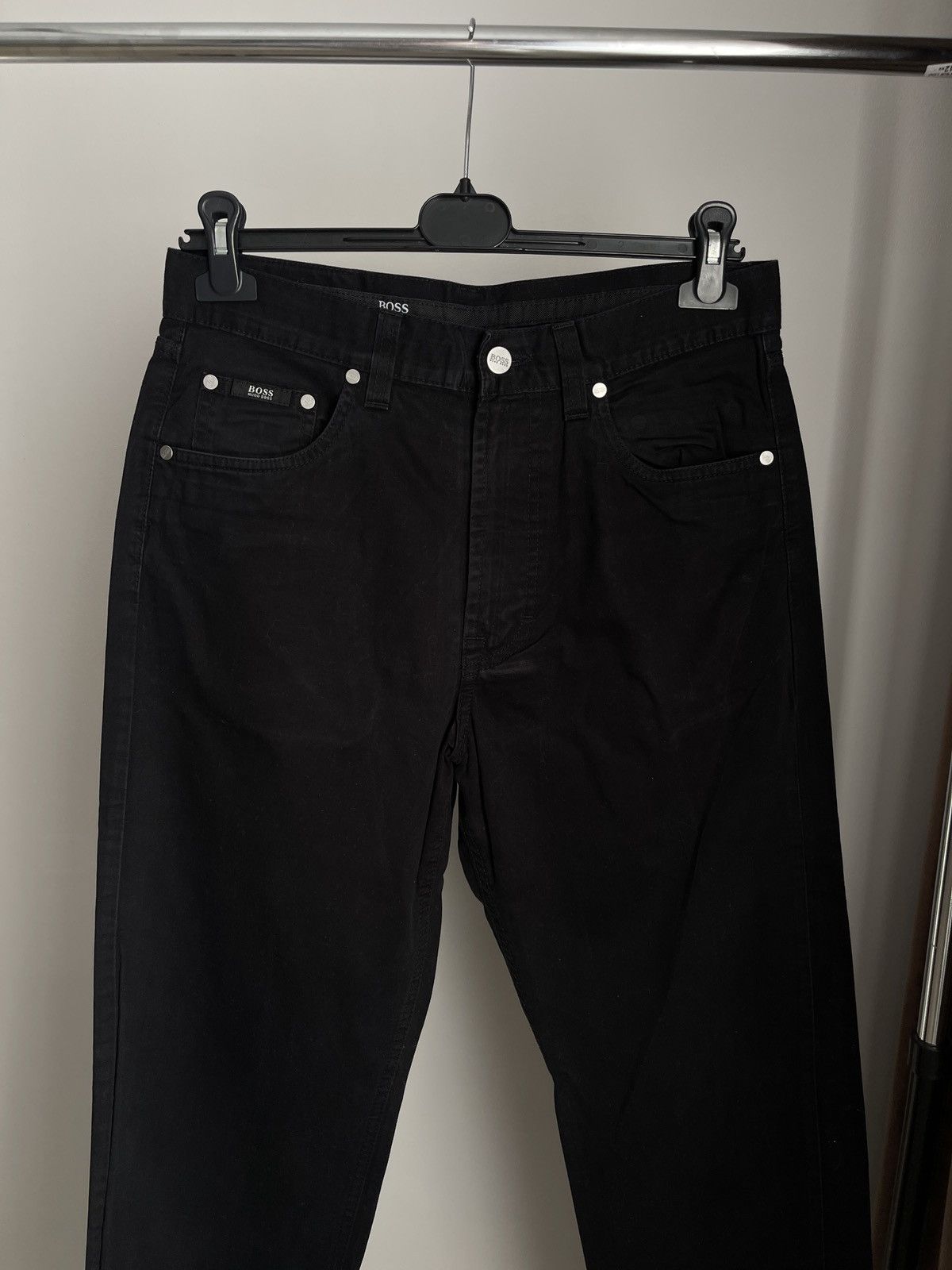 Hugo Boss Hugo Boss alabama black classic vintage jeans pants 32/32 Size US 32 / EU 48 - 2 Thumbnail