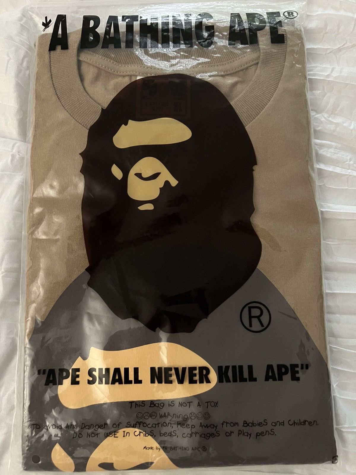 Bape Big Ape Head Tee Size US XL / EU 56 / 4 - 10 Thumbnail