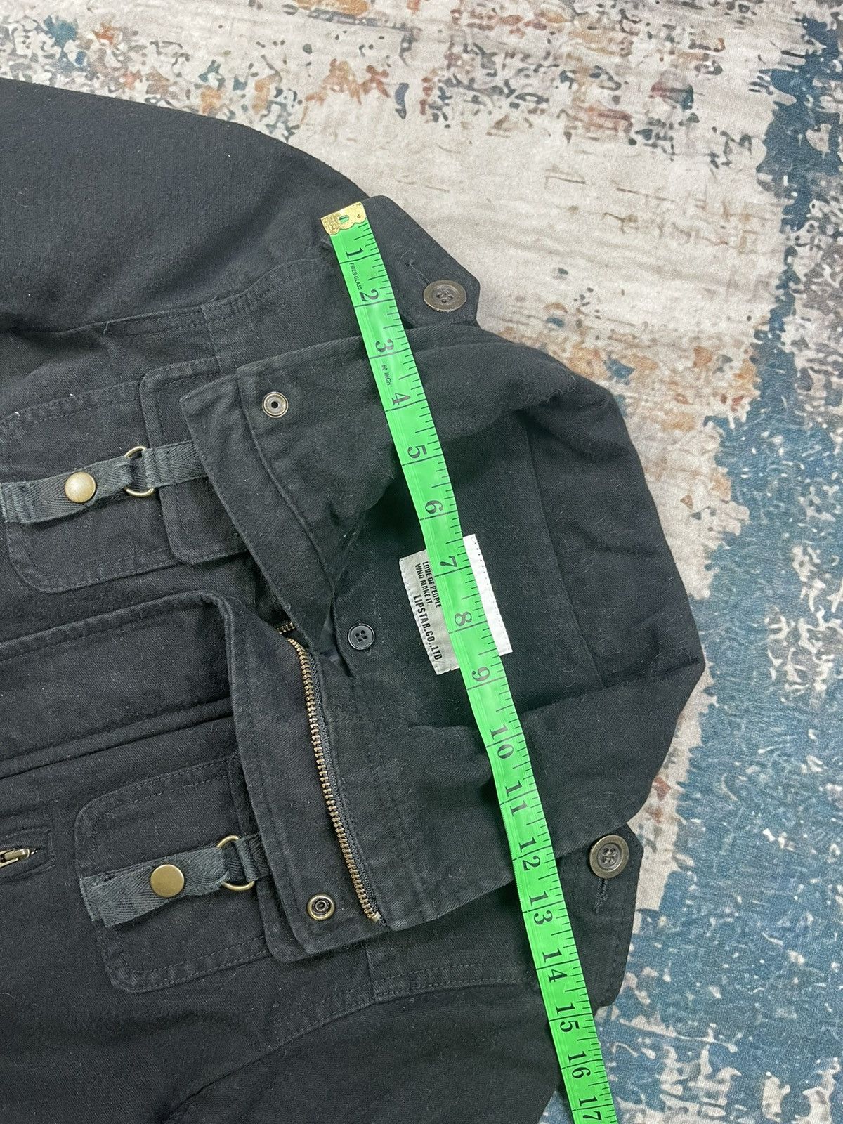Le Grande Bleu (L.G.B.) Lipstar Bondage Tactical Cargo Jackets Size XS / US 0-2 / IT 36-38 - 10 Thumbnail