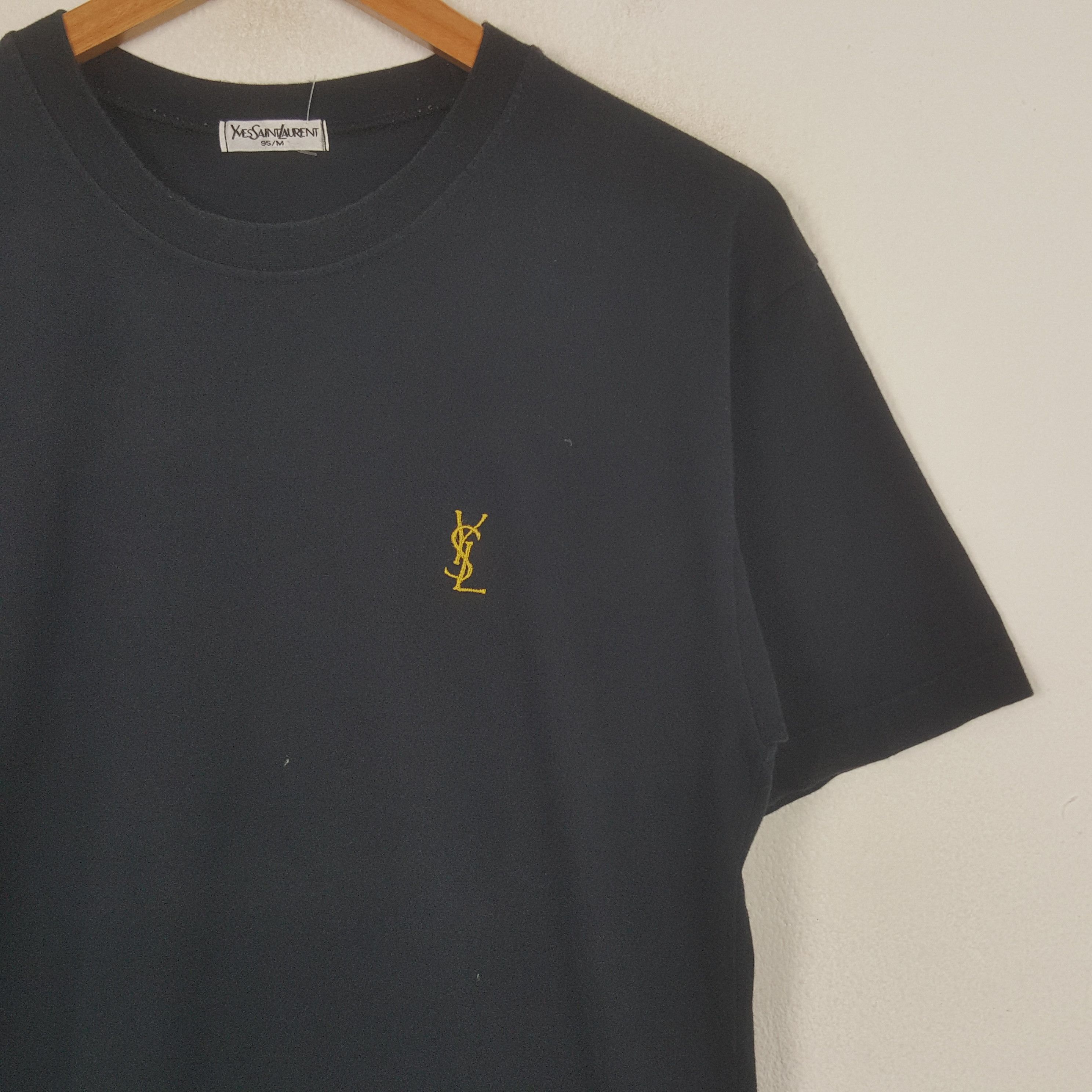 Yves Saint Laurent Vintage Yves Saint Laurent Designer Brand Tshirt RR21 Size US M / EU 48-50 / 2 - 4 Thumbnail