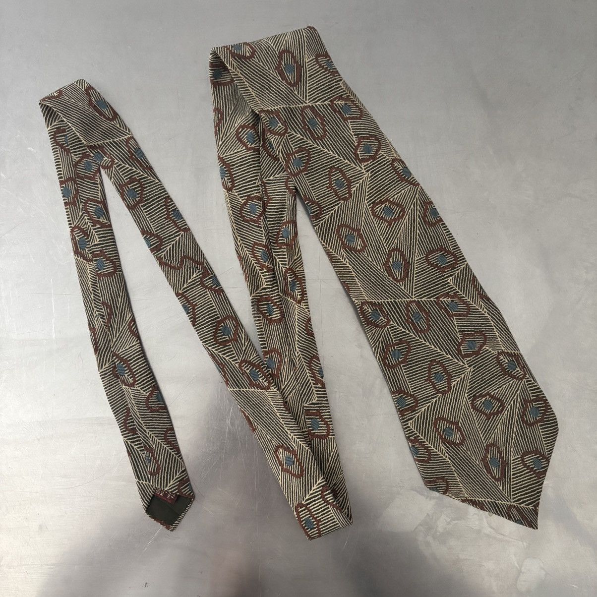 Ermenegildo Zegna Ermenegildo Zegna Light Pink Paisley Tie Size ONE SIZE - 5 Thumbnail