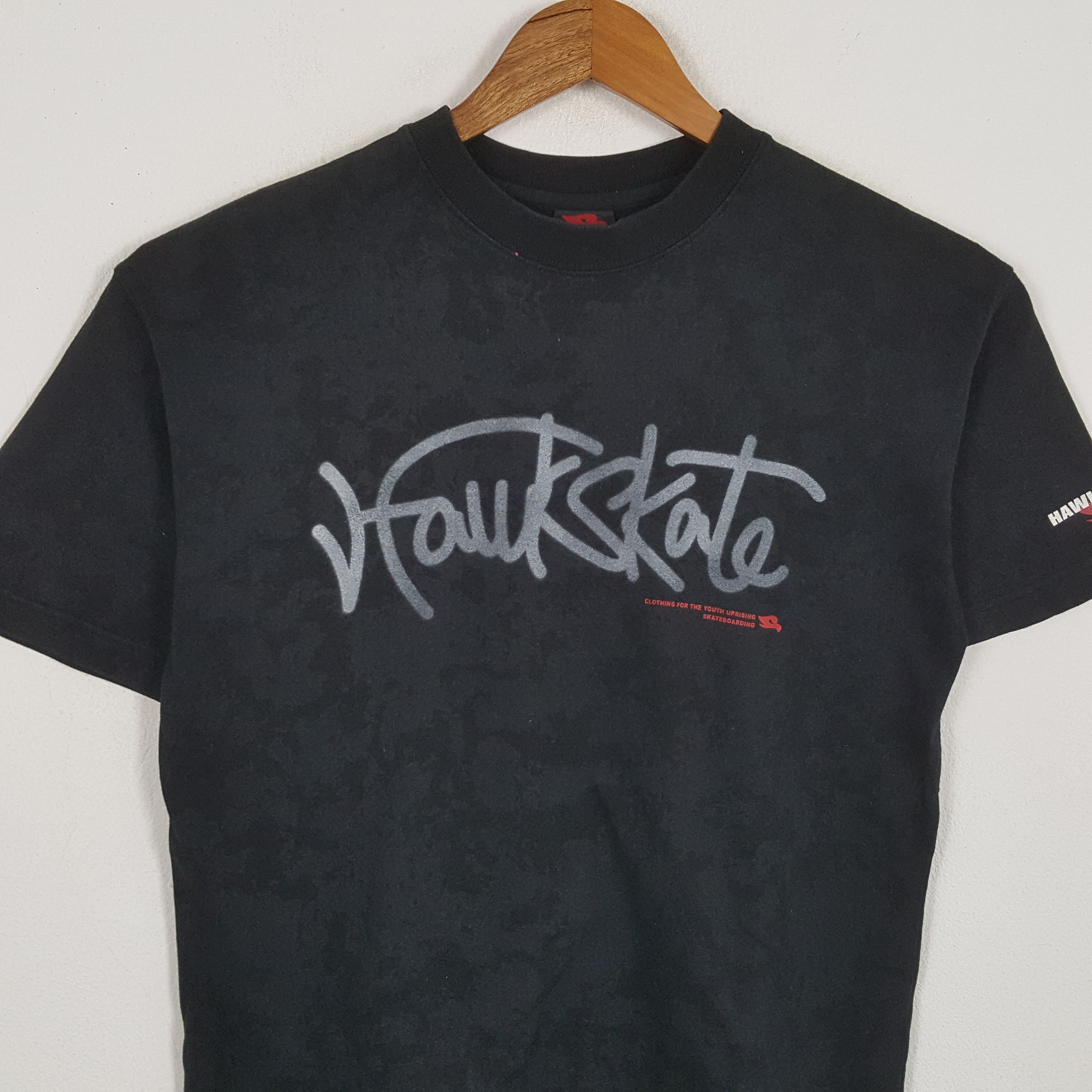 Tony Hawk × Vintage Vintage HAWK SKATE American Skateboard Streetwear T-Shirt Size US L / EU 52-54 / 3 - 2 Thumbnail