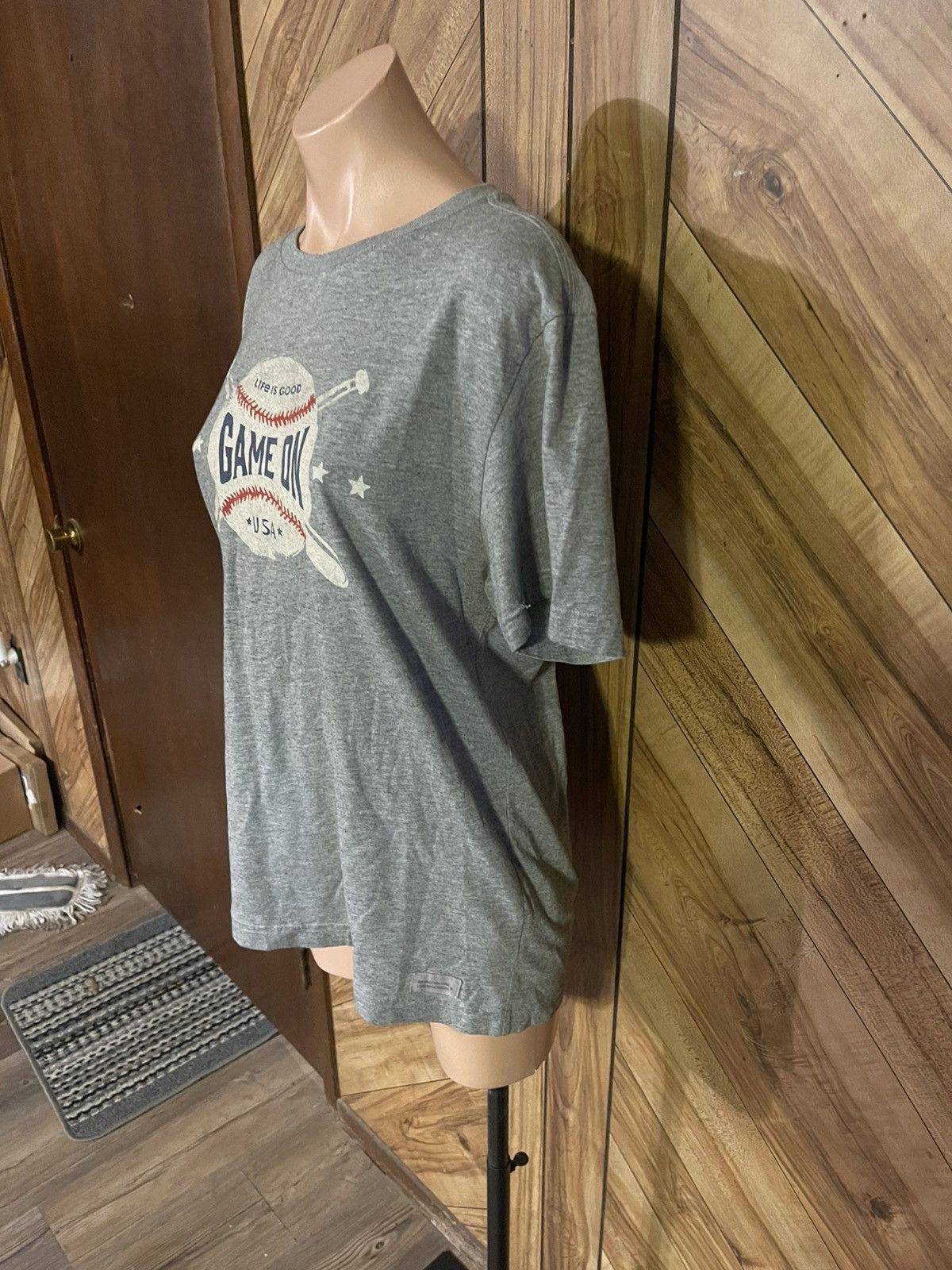 Life is Good Life Is Good Men’s Medium Baseball Game On Crusher Tee Size US M / EU 48-50 / 2 - 5 Thumbnail