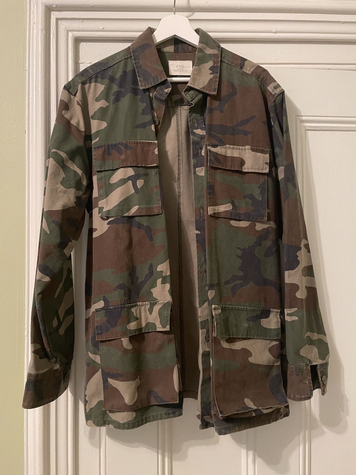 Fear Of God Camo Jacket | Grailed