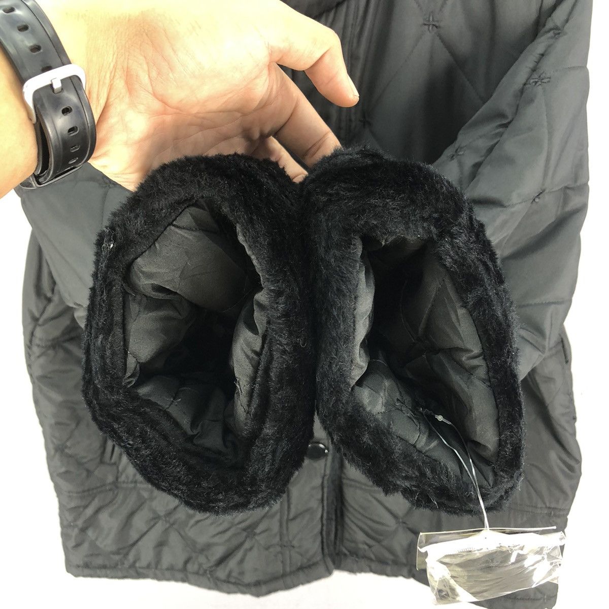 Japanese Brand Japanese Brand HoLee Faux Fur Quilted Puffer Jacket Size US L / EU 52-54 / 3 - 12 Thumbnail