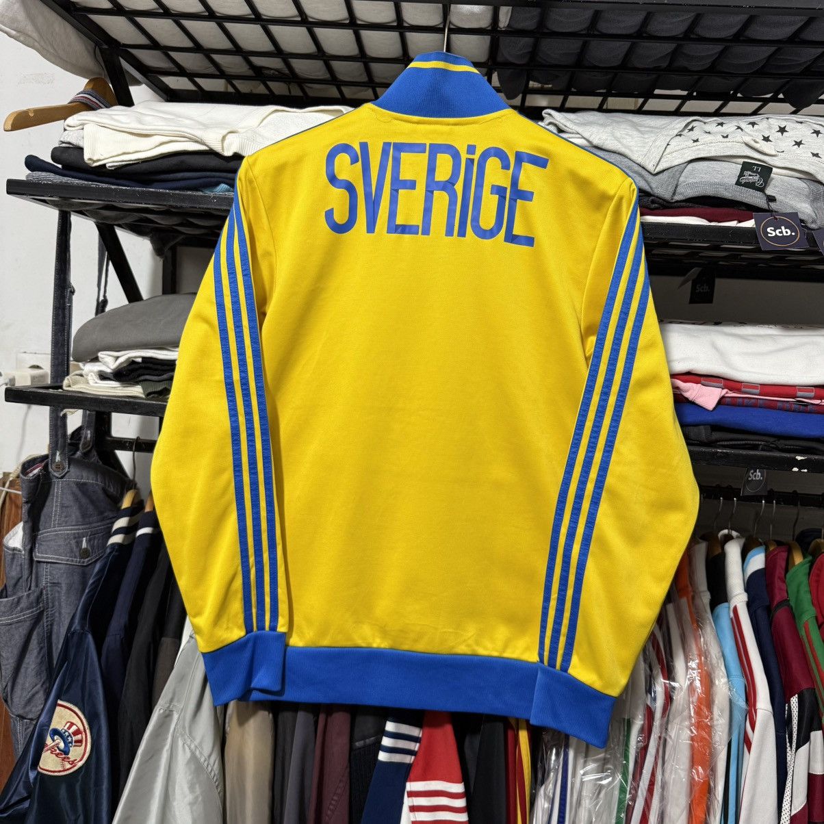 Adidas Adidas sverige sweden football soccer tracktop Size US S / EU 44-46 / 1 - 11 Thumbnail