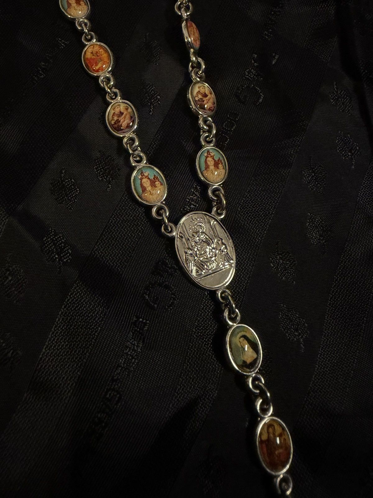Dolce & Gabbana Sterling Silver Dolce & Gabbana rosary Size ONE SIZE - 6 Thumbnail