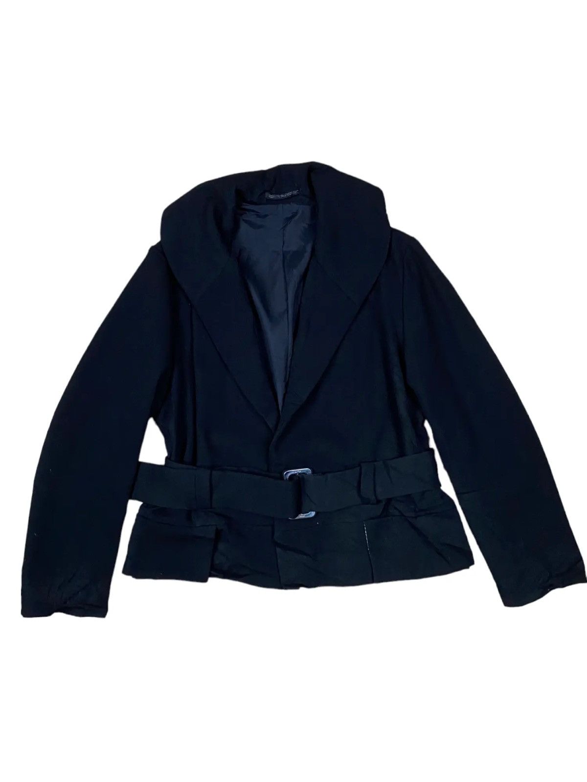 Yohji Yamamoto ✅️Yohji Yamamoto Black Belt Strap Across Waist Size L / US 10 / IT 46 - 2 Thumbnail