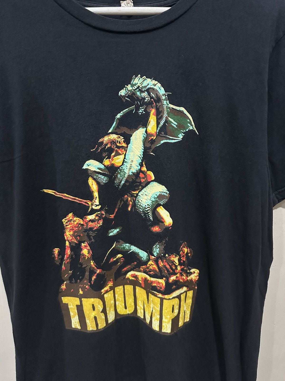 Vintage Triumph x Tshirt x Vintage Size US M / EU 48-50 / 2 - 2 Thumbnail