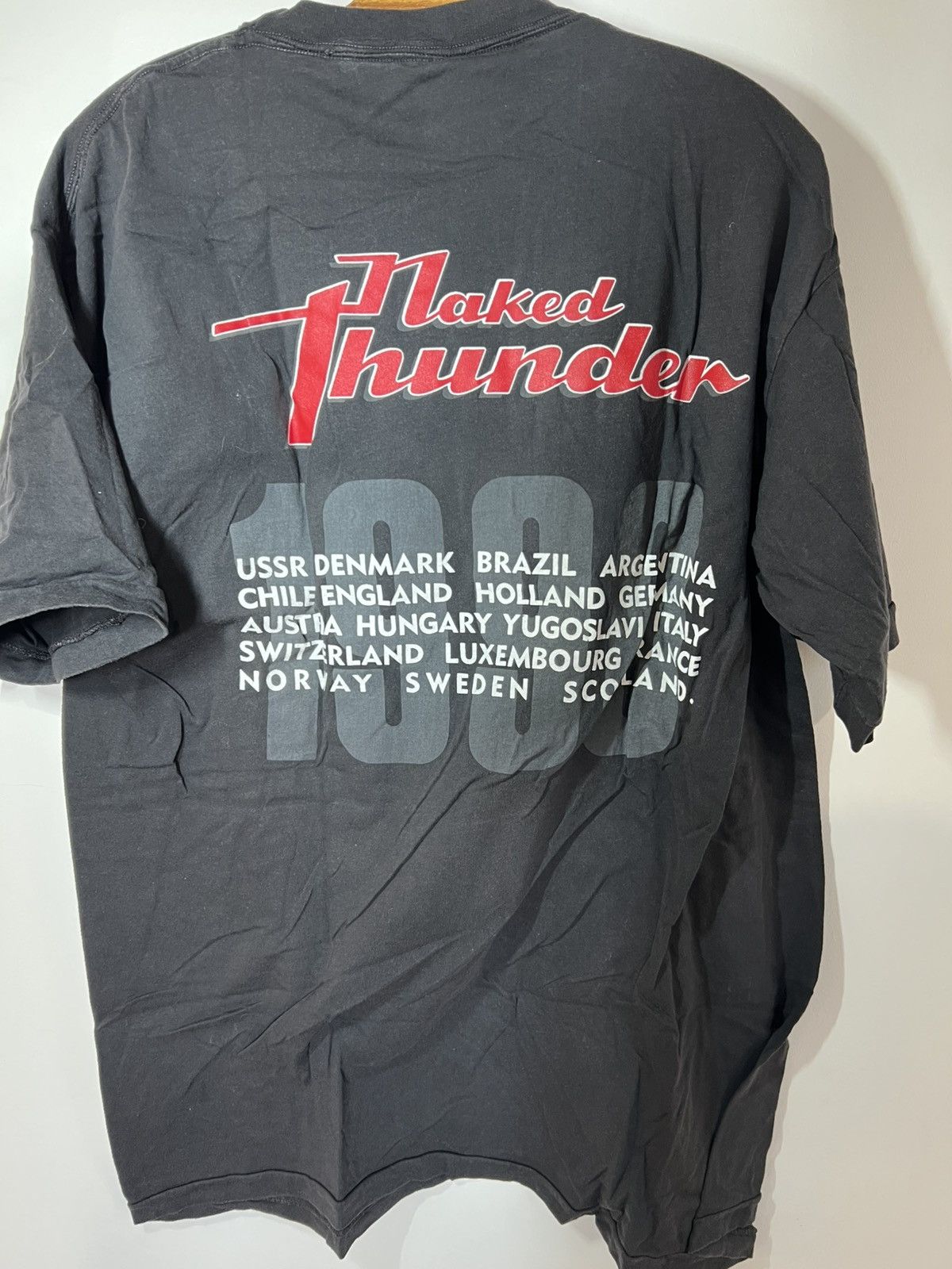 Band Tees vintage ian Gillan tour shirt 90s Size US XL / EU 56 / 4 - 4 Thumbnail