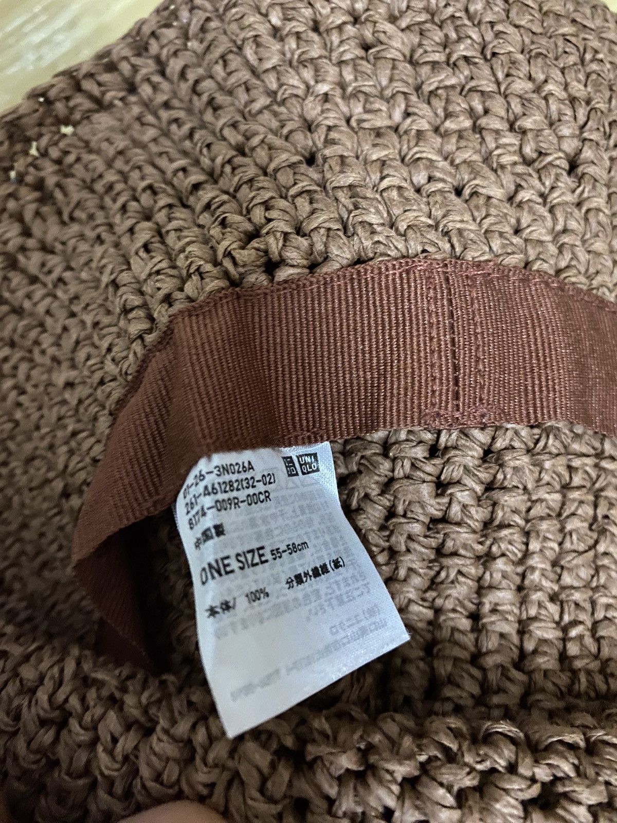 Japanese Brand × Uniqlo Japanese Brand Uniqlo Crochet Bucket Hat Size ONE SIZE - 5 Thumbnail